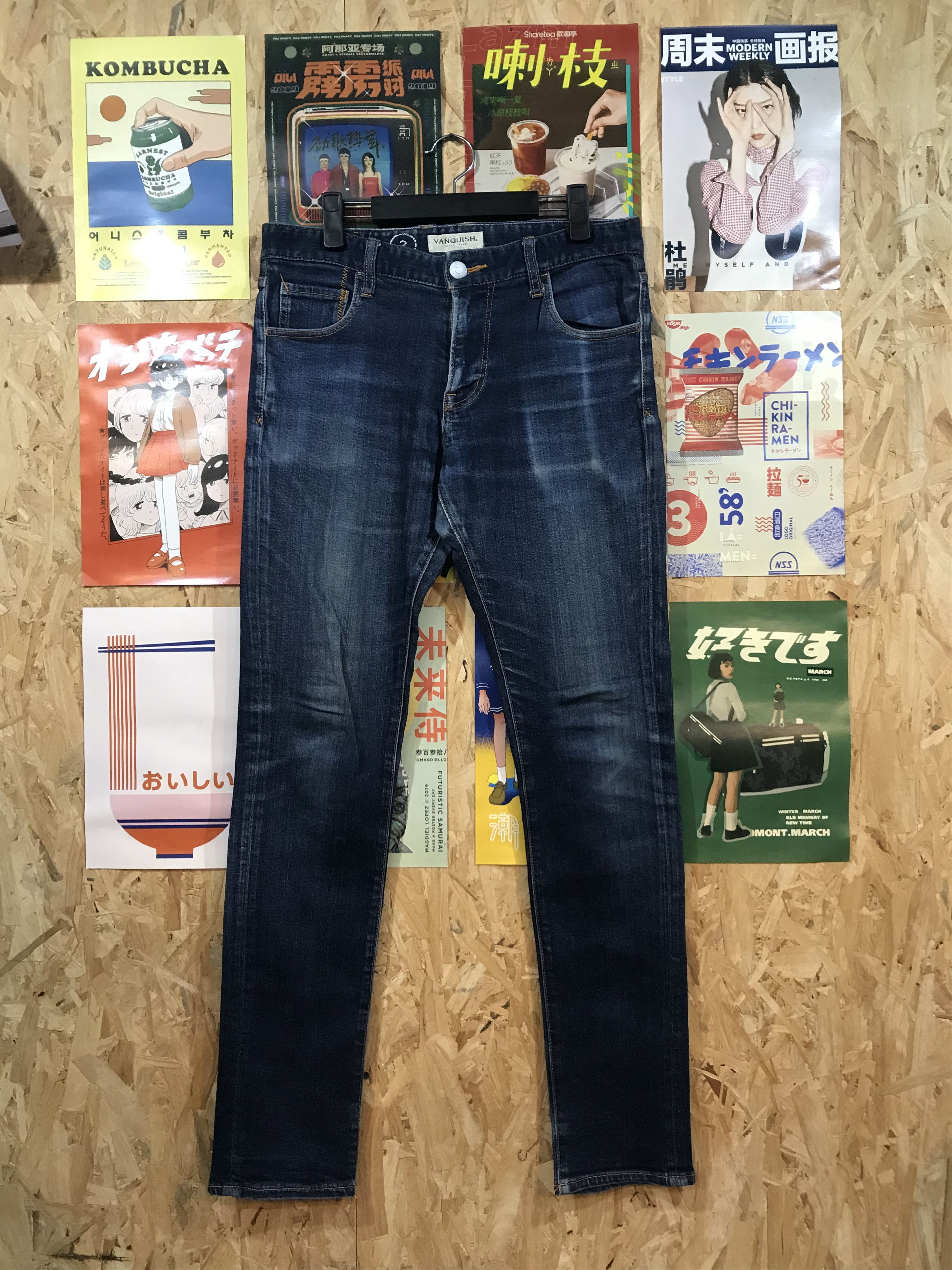 Vanquish Vanquish Tokyo Japan Denim Pants Size US 34 / EU 50 - 1 Thumbnail