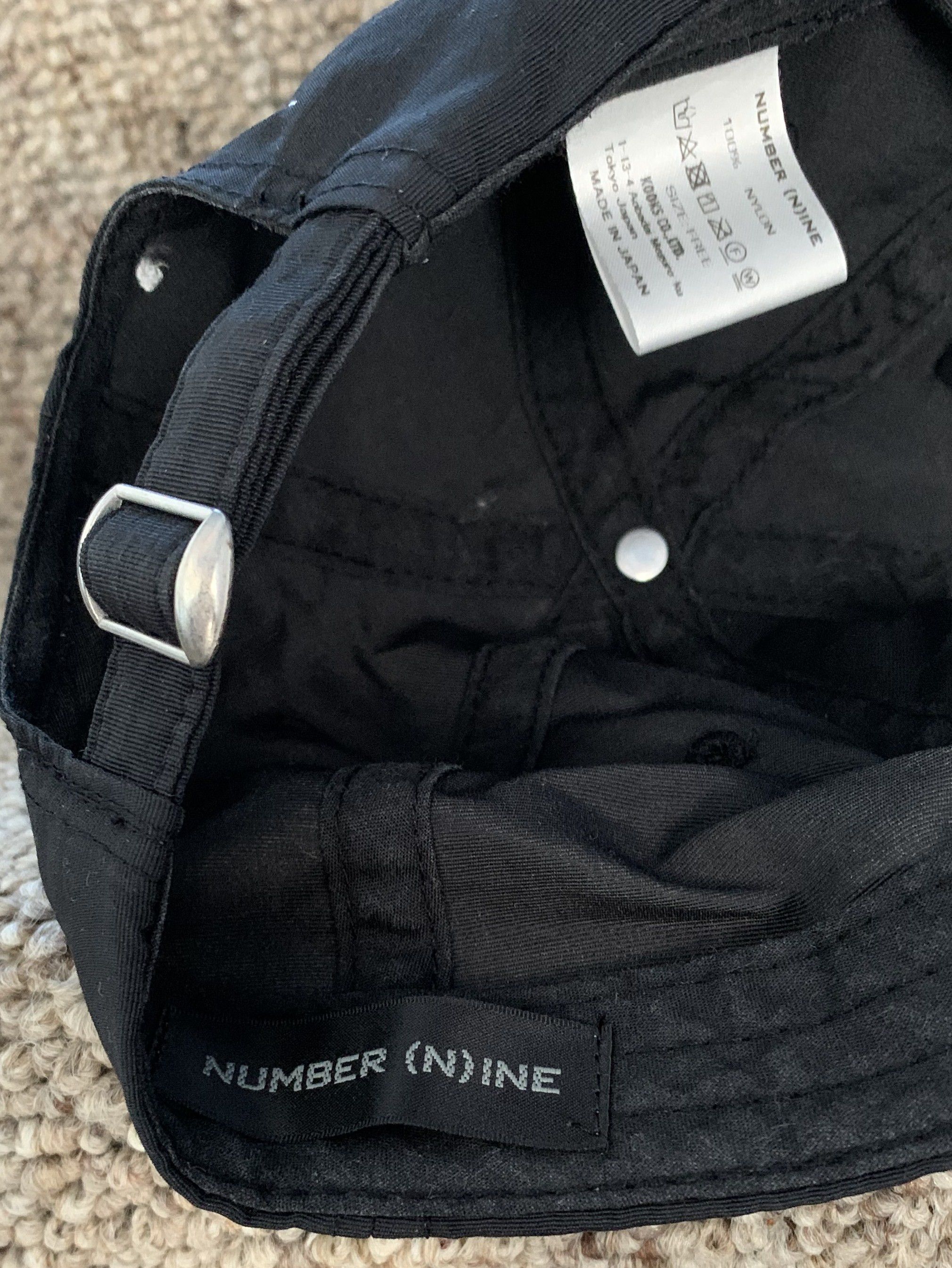 Number (N)ine SS20 Number (N)ine x Face Skull Logo Baseball Cap Hat Size ONE SIZE - 6 Thumbnail