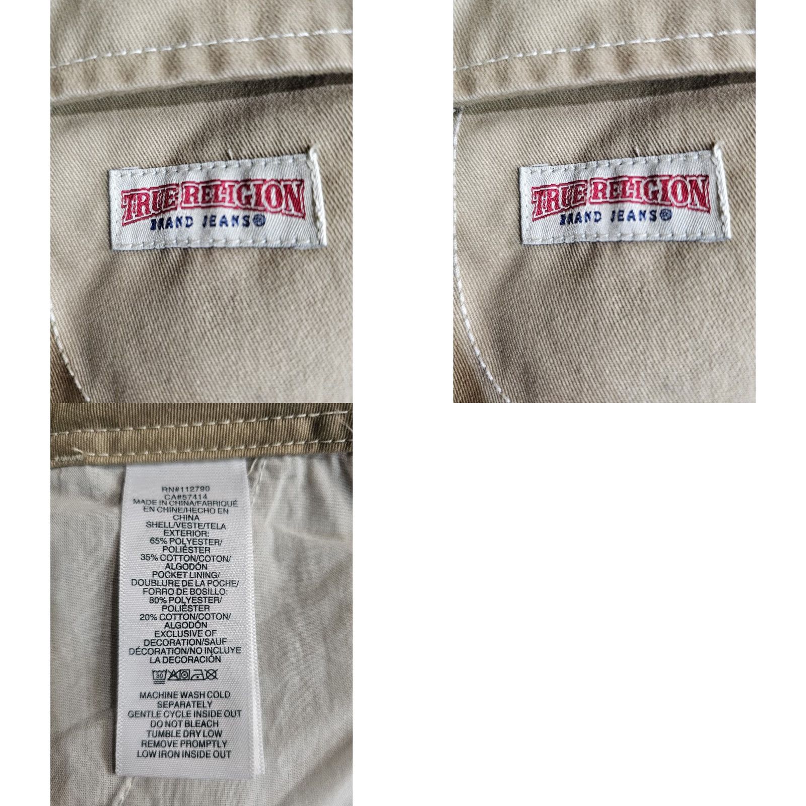True Religion VINTAGE N/A (No, vintage is No per specs) Size US 38 / EU 54 - 9 Thumbnail
