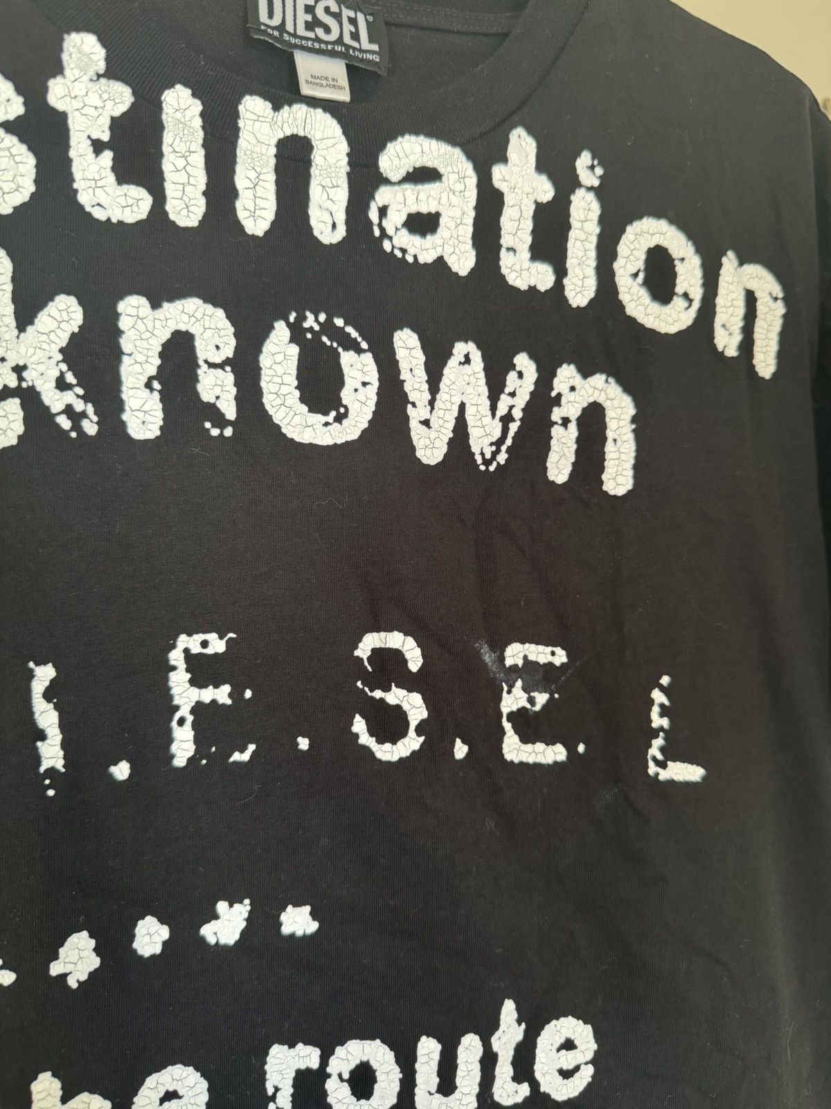 Diesel Diesel Destination Unknown Graphic Tee Size US XL / EU 56 / 4 - 3 Thumbnail