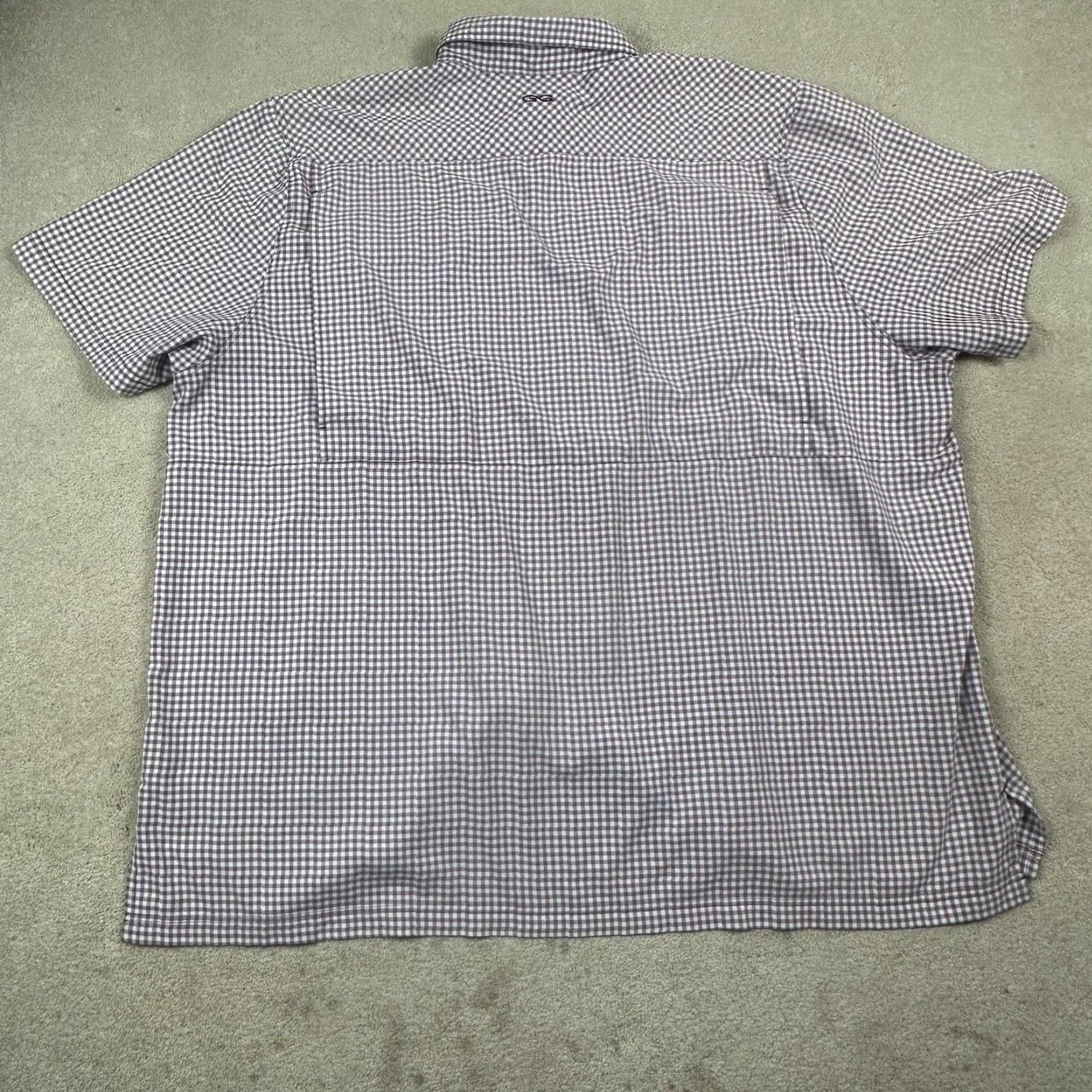 Vintage Game Guard Button-Up Shirt Mens 4XL Maroon Check Hunting Size US XXL / EU 58 / 5 - 3 Thumbnail