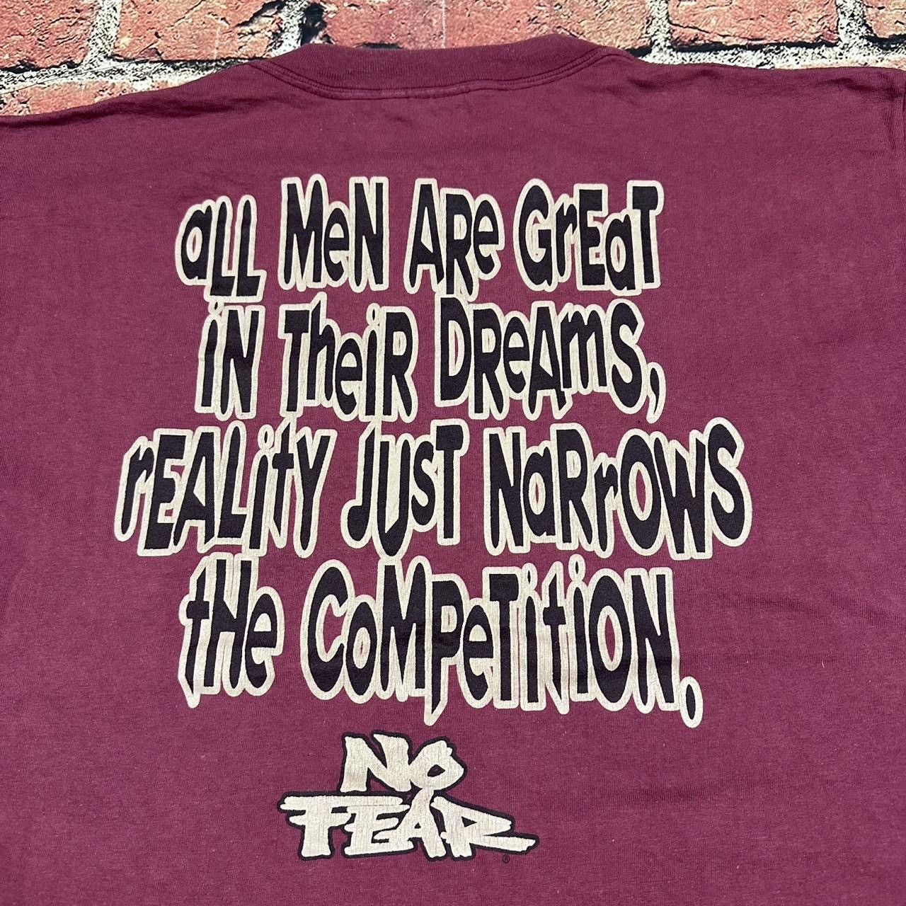 No Fear Vintage No Fear Gear T-Shirt Single Stitch Smack Talk Racing Size US XL / EU 56 / 4 - 3 Thumbnail