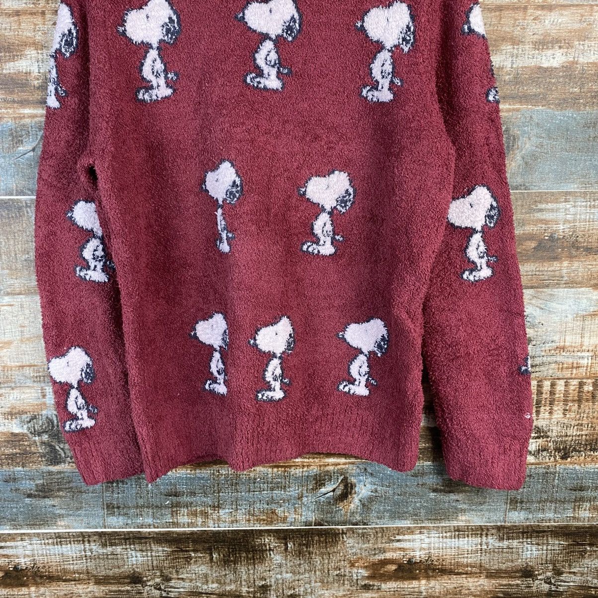Peanuts DL Peanuts Pique Red Knitwear sweatshirt #C1059 Size M / US 6-8 / IT 42-44 - 3 Thumbnail