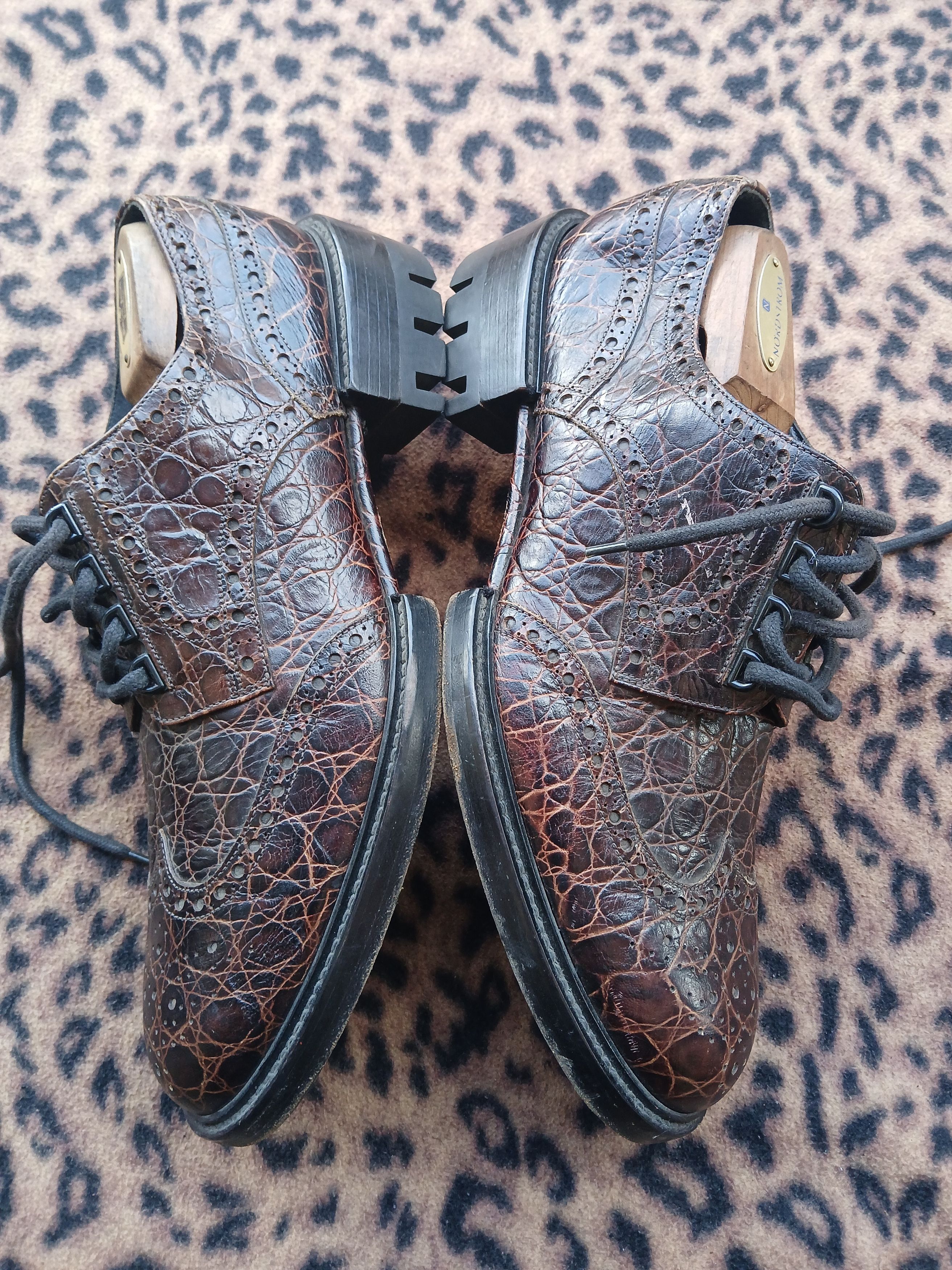 Versace Versace men leather shoe Size US 11 / EU 44 - 3 Thumbnail