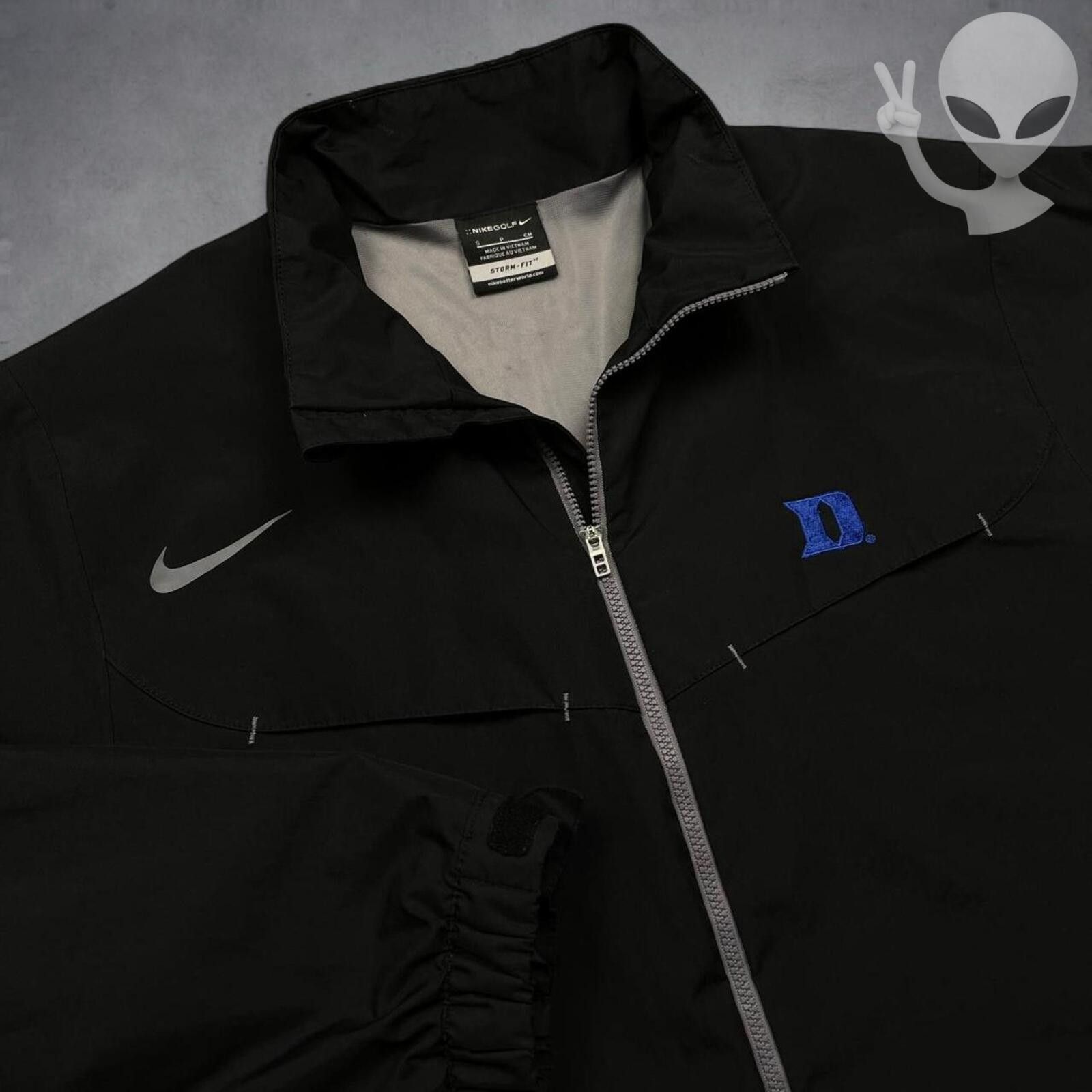 Nike Nike Golf Windbreaker Duke University Jacket Small Black Size US S / EU 44-46 / 1 - 3 Thumbnail
