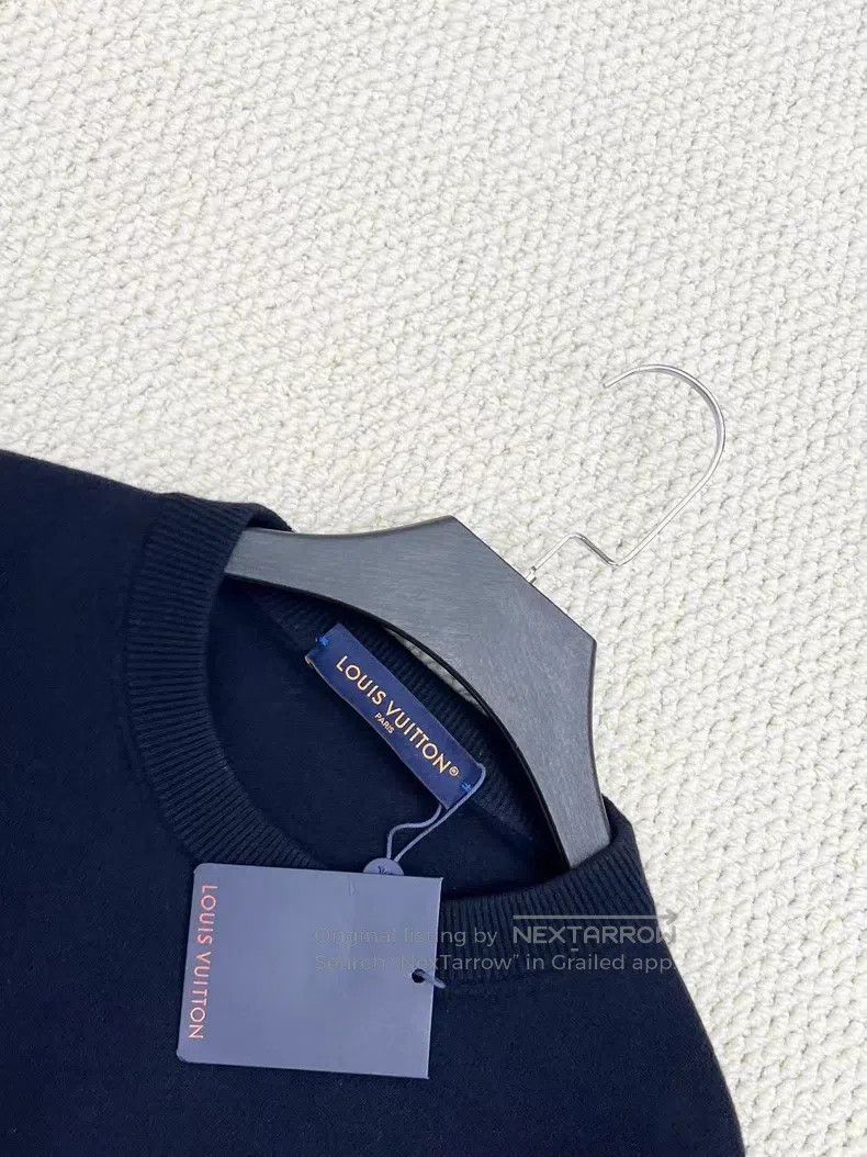 Louis Vuitton Louis Vuitton SS23 New arm print logo cashmere-blend knit Size US XL / EU 56 / 4 - 3 Thumbnail