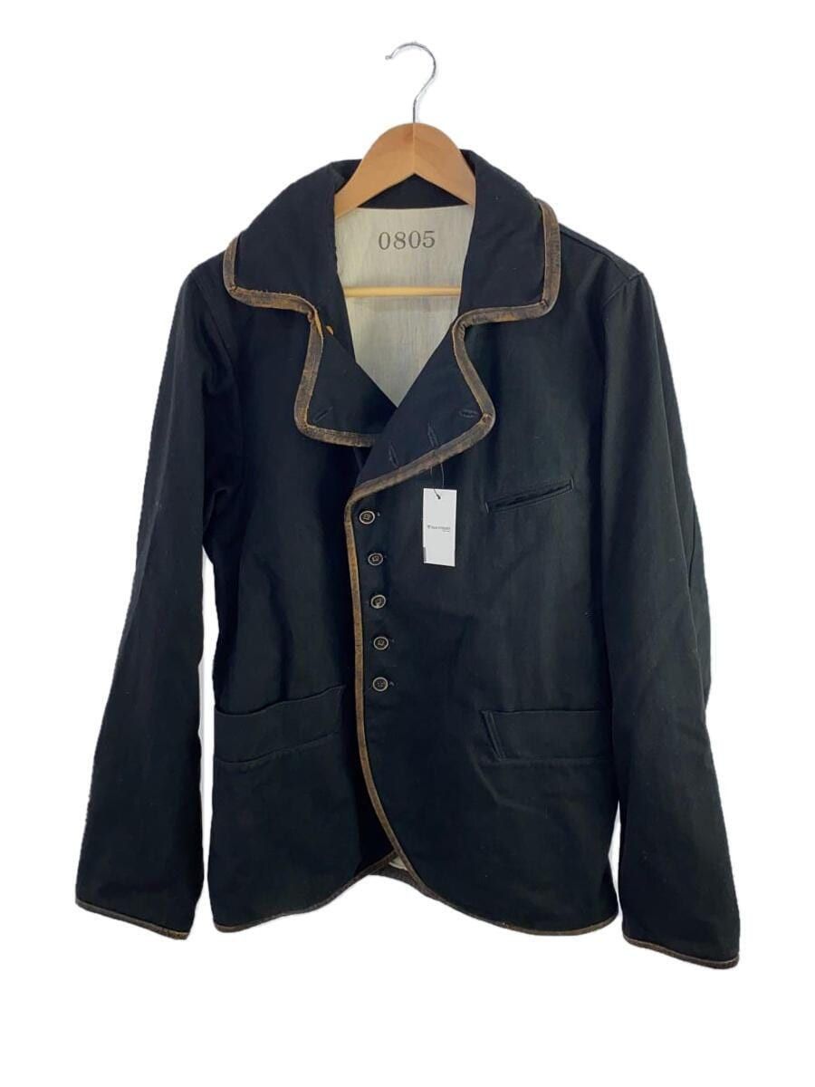 image of Kapital Leather Piping Jacket in Black, Men's (Size Medium)