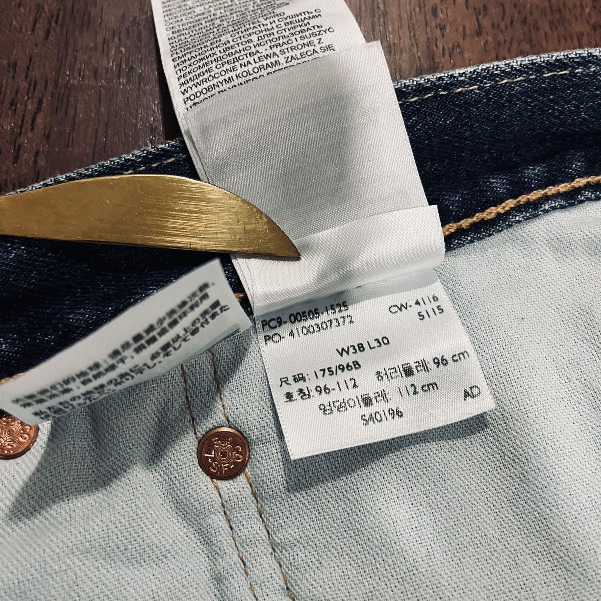 Levi's 38x30 Levi’s 505 R White Oak Cone Mills Denim made in USA Size US 38 / EU 54 - 7 Thumbnail
