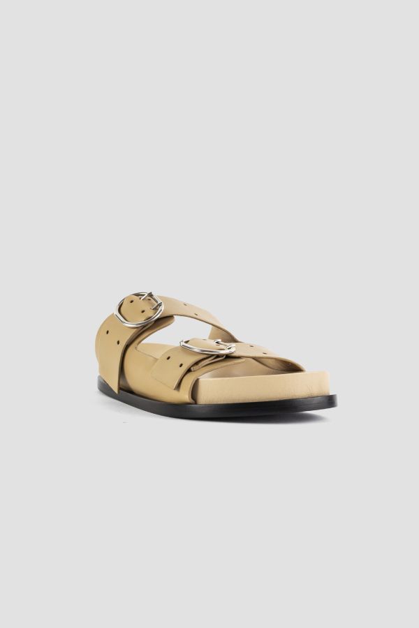 Jil Sander o1loc1c1124 Sandal in Beige Size US 9 / IT 39 - 3 Thumbnail