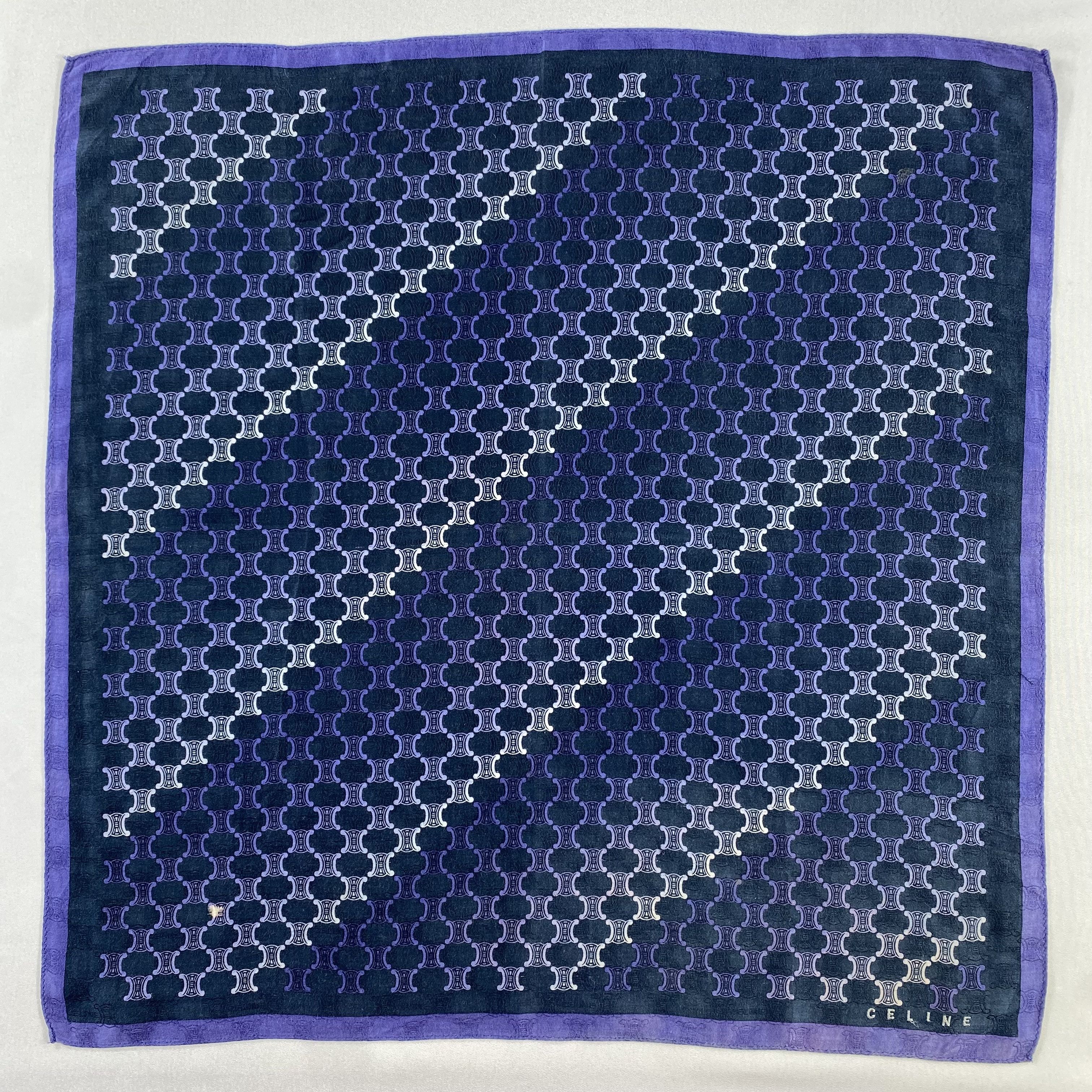 Celine × Vintage Celine Handkerchief / Neckerchief / Bandana-P1641 Size ONE SIZE - 1 Thumbnail