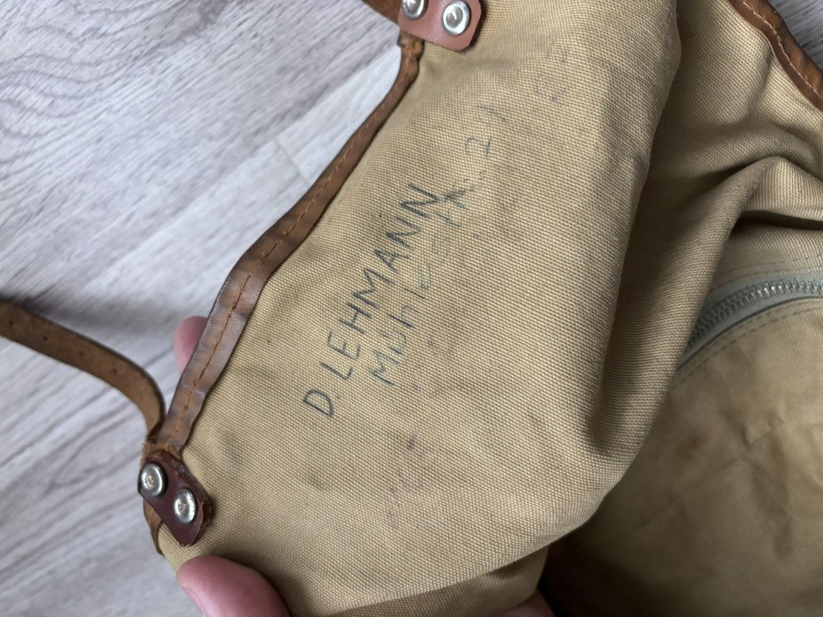 Other Vintage German Canvas & Leather Small Daypack 1950s–1970s Size ONE SIZE - 19 Thumbnail