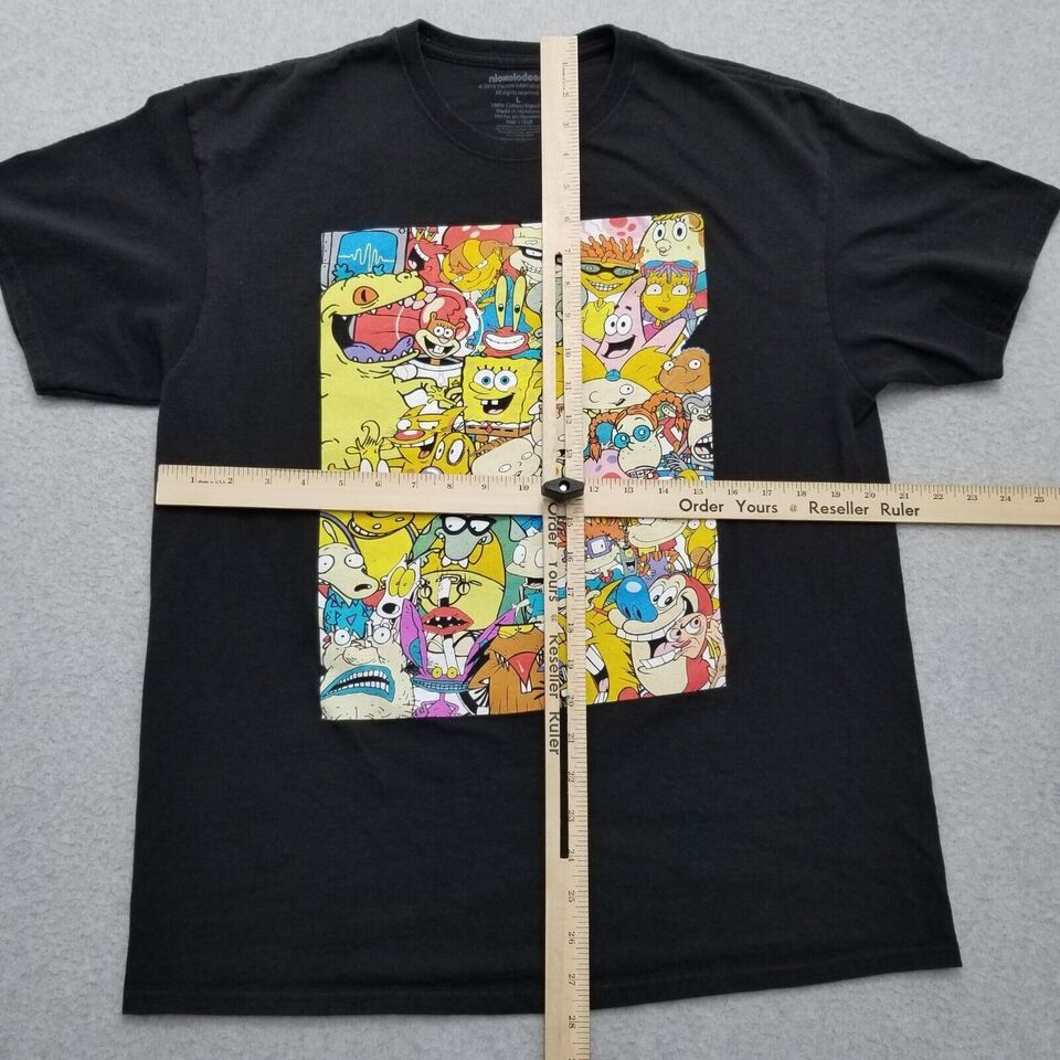 Nickelodeon Nickelodeon Shirt Mens Large Short Sleeve Round Neck Cotton Size US L / EU 52-54 / 3 - 7 Thumbnail