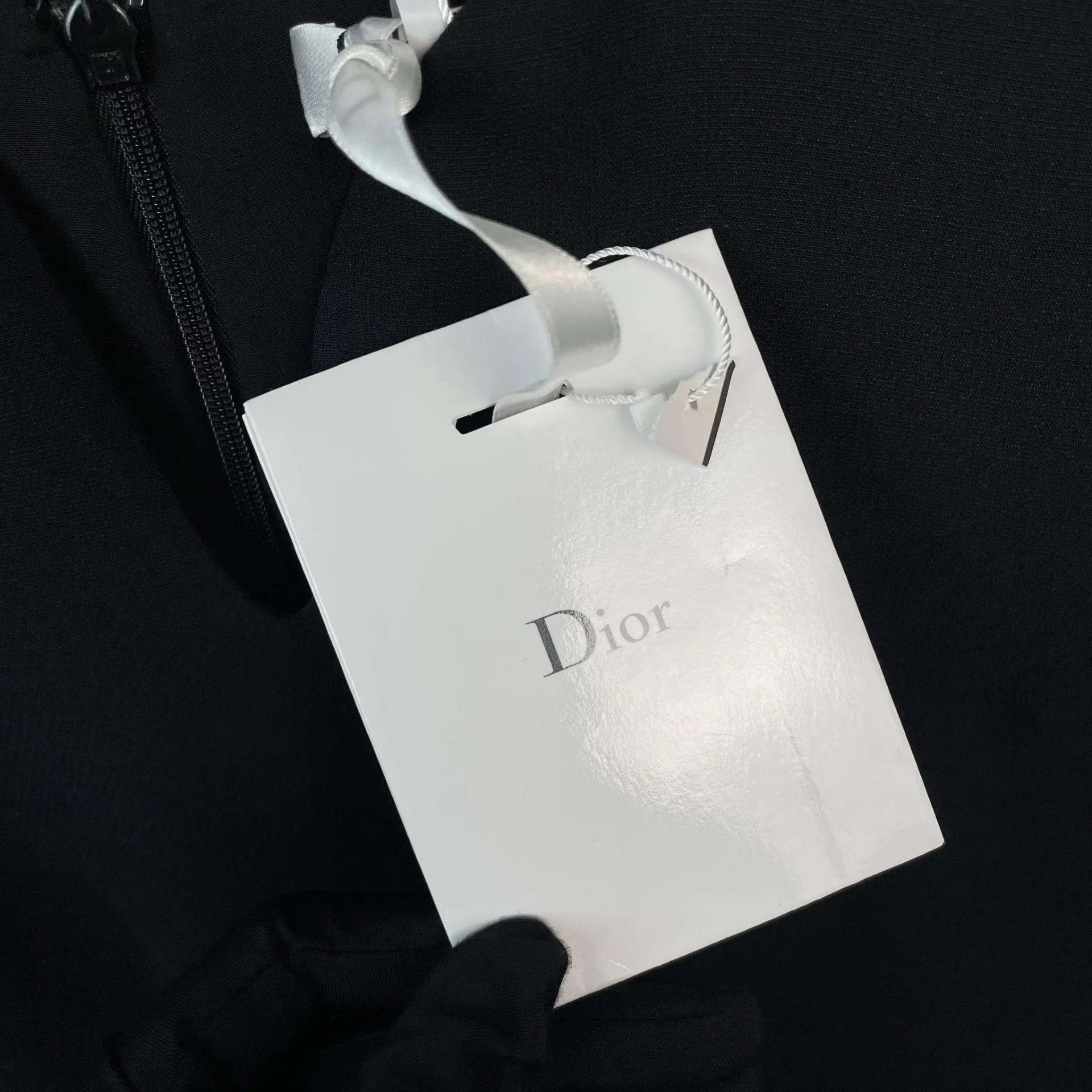 Dior Dior Chiffon Dress 34 Black Size XS / US 0-2 / IT 36-38 - 5 Thumbnail