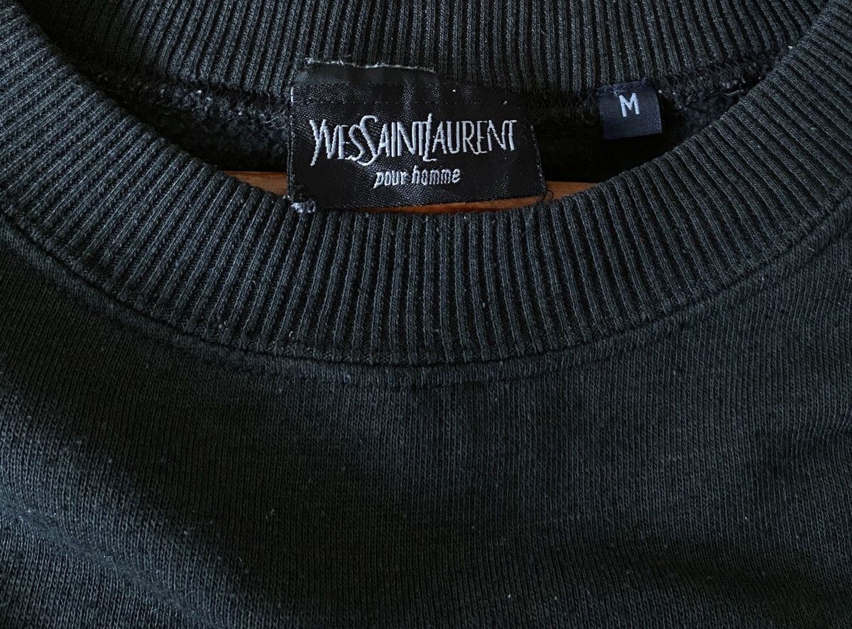 Yves Saint Laurent Very Rare Vintage YvesSaintLaurent SpellOut Sweatshirt 1990s Size US M / EU 48-50 / 2 - 5 Thumbnail