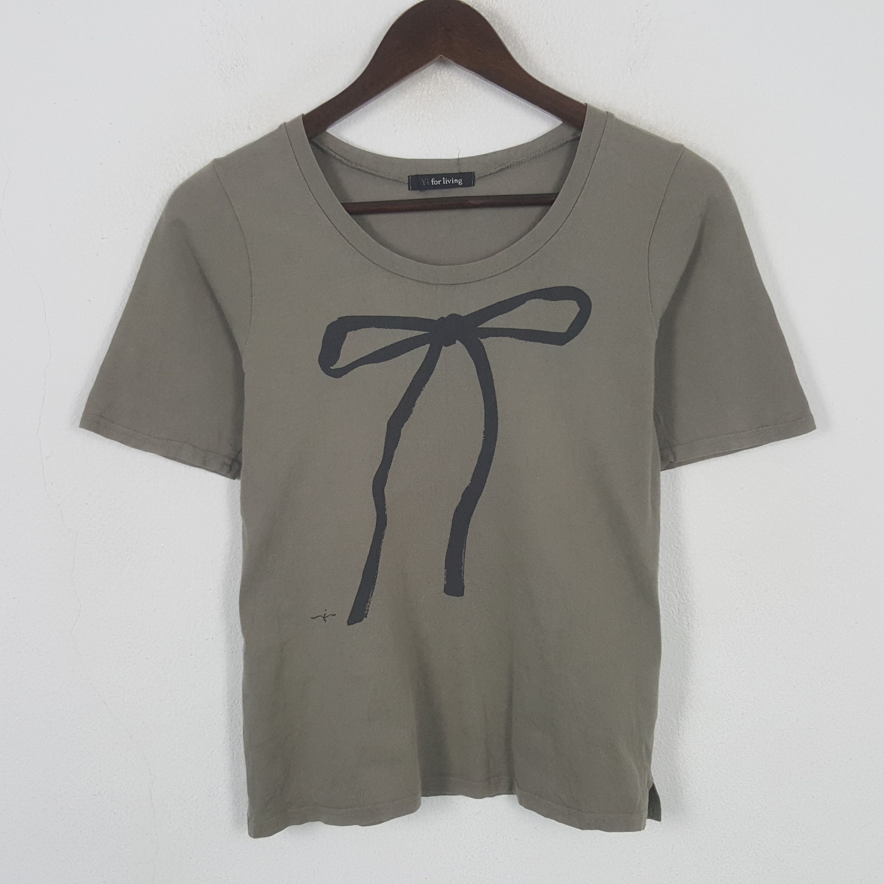 Y's Vintage Y's For Living by Yohji Yamamoto Tshirt Size US XS / EU 42 / 0 - 1 Thumbnail