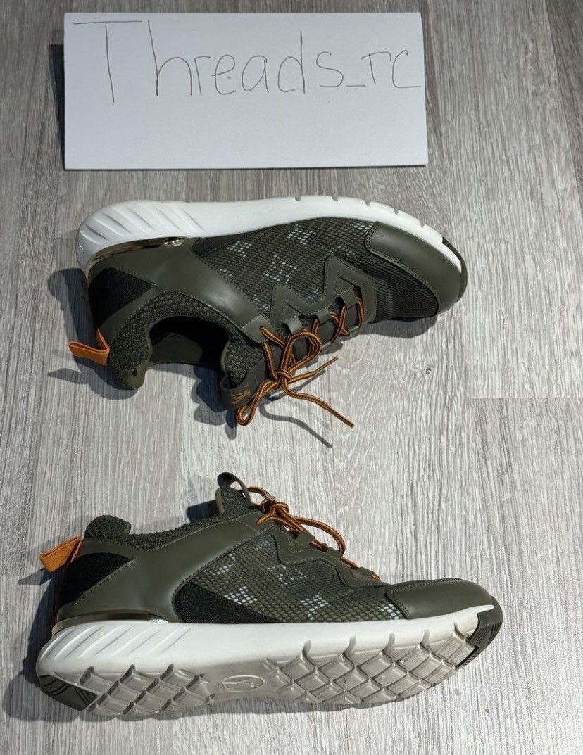 Louis Vuitton LOUIS VUITTON AFTERGAME LEATHER TRAINERS Size US 8 / IT 38 - 4 Thumbnail