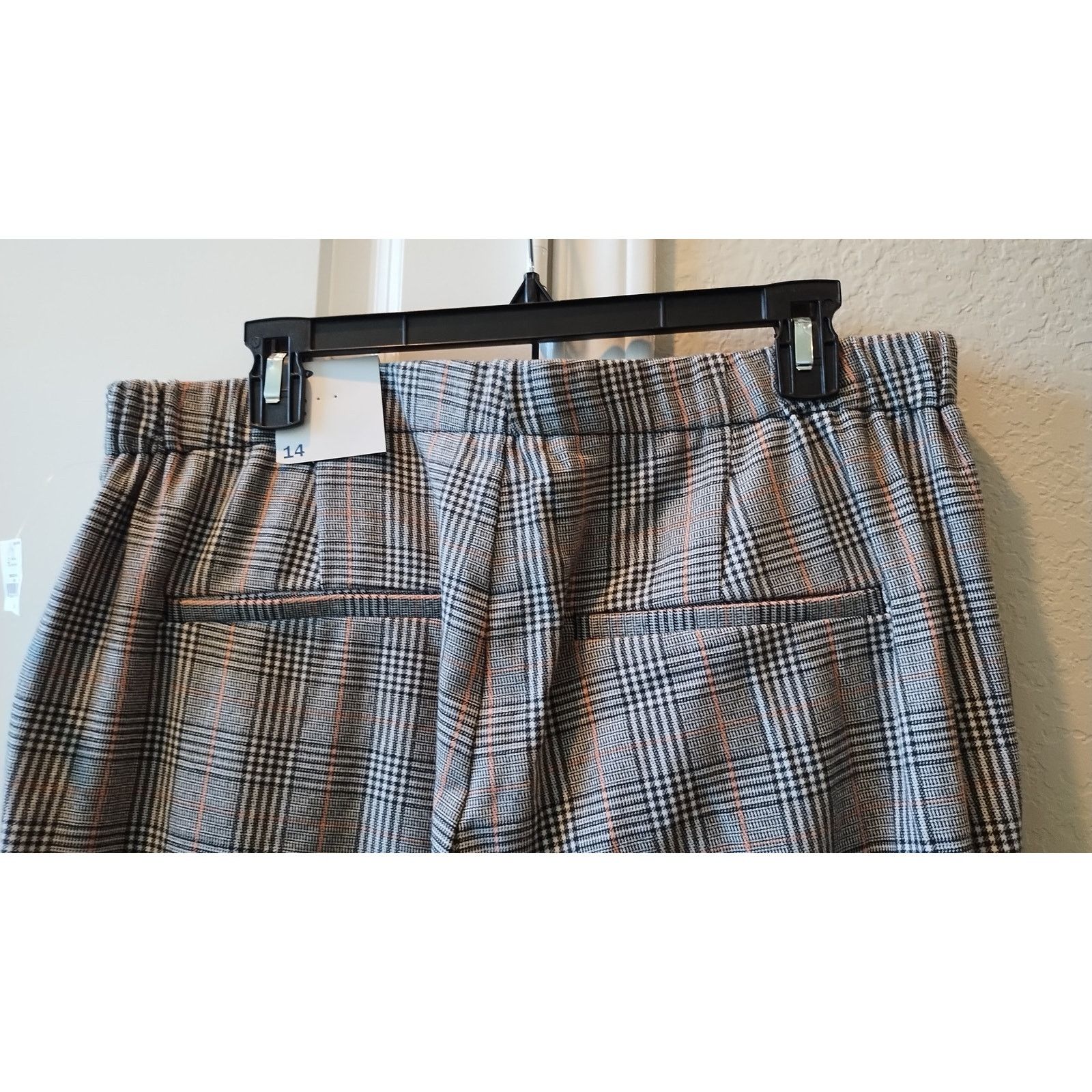 Old Navy Old Navy Women High Waist Plaid Ankle Pull on Pants Sz14 New Size 36" / US 14 / IT 50 - 5 Thumbnail