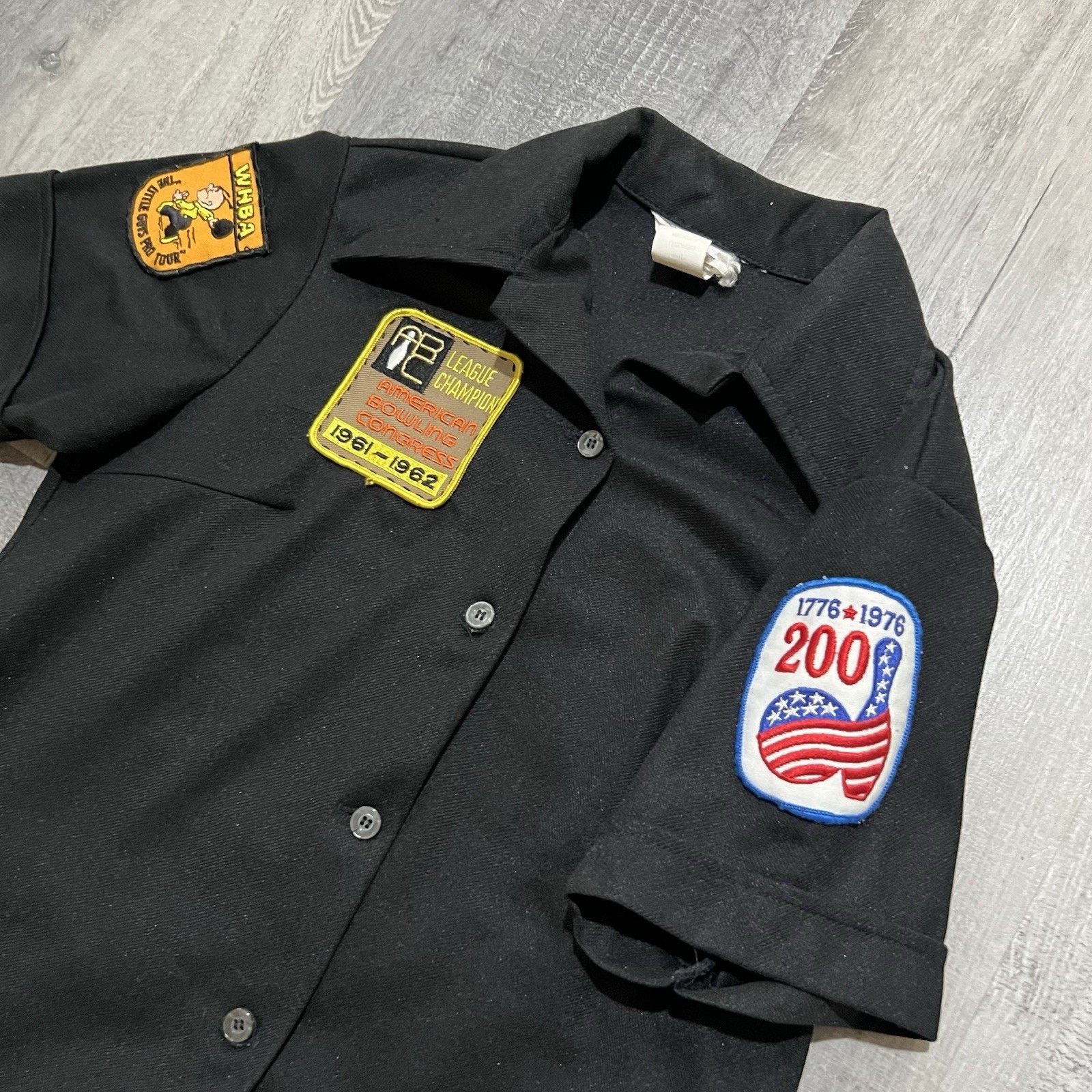 Vintage VTG 60s Nat Nast Chainstitch Bowling Shirt Wilson Casper XS Size US S / EU 44-46 / 1 - 3 Thumbnail