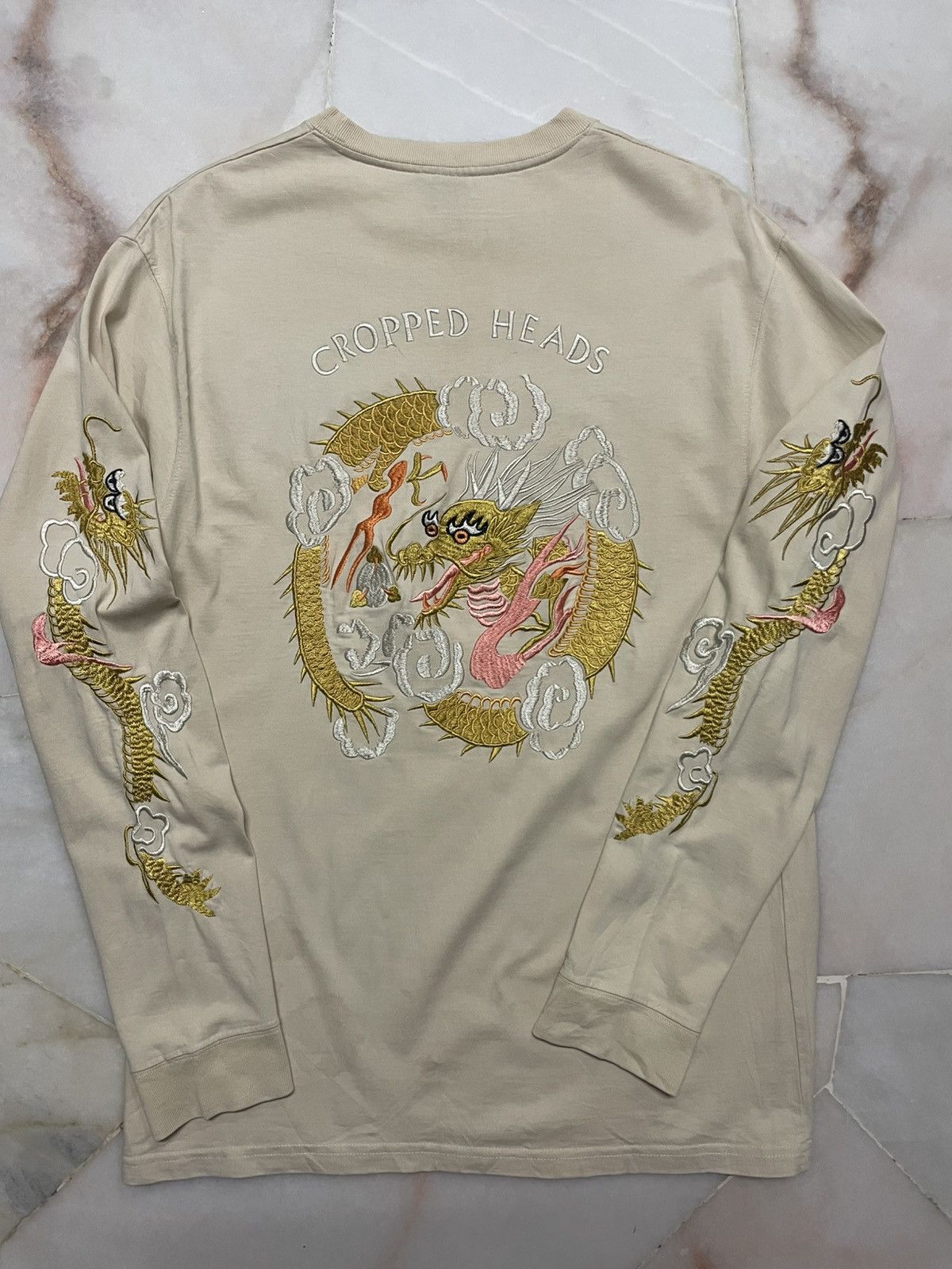 Seditionaries Vintage Japanese Cropped Heads Dragon Embroidery Logo Tattoo Size US L / EU 52-54 / 3 - 2 Thumbnail