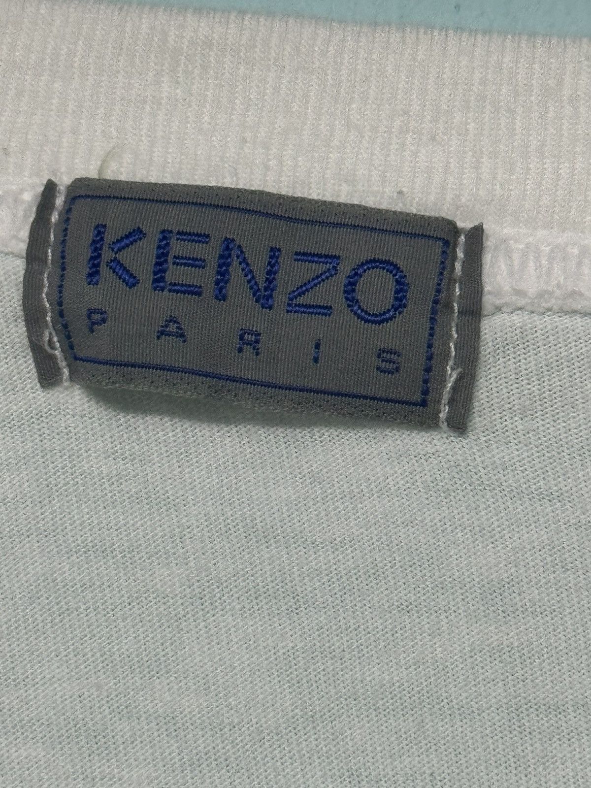 Designer VINTAGE KENZO ART DRAWING PRINTED TAG COLLECTION KENZO HOMME Size US M / EU 48-50 / 2 - 7 Thumbnail