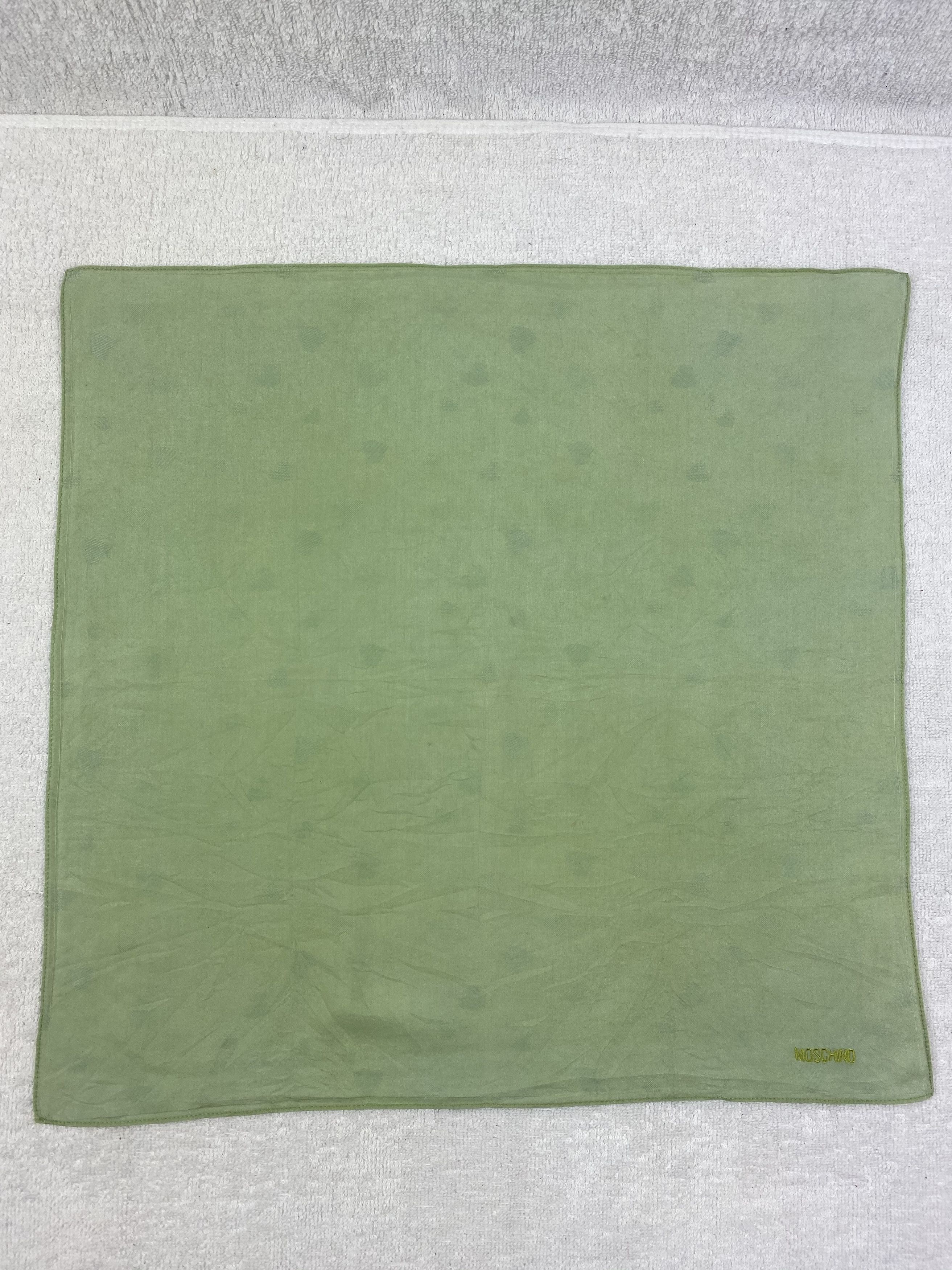 Vintage Moschino Handkerchief / Bandana / Neckerchief Size ONE SIZE - 3 Thumbnail