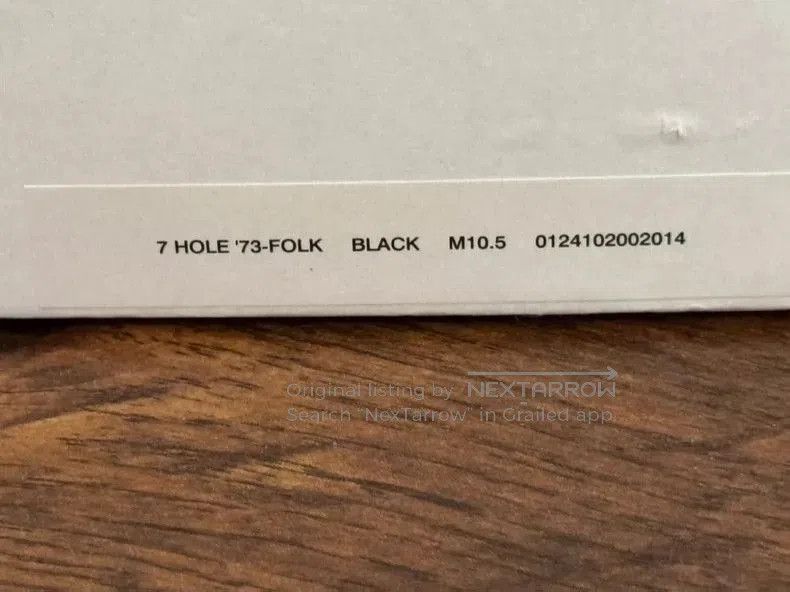 Visvim Visvim 7-Hole 73 Folk Boots Black. Size US 10.5 / EU 43-44 - 9 Thumbnail