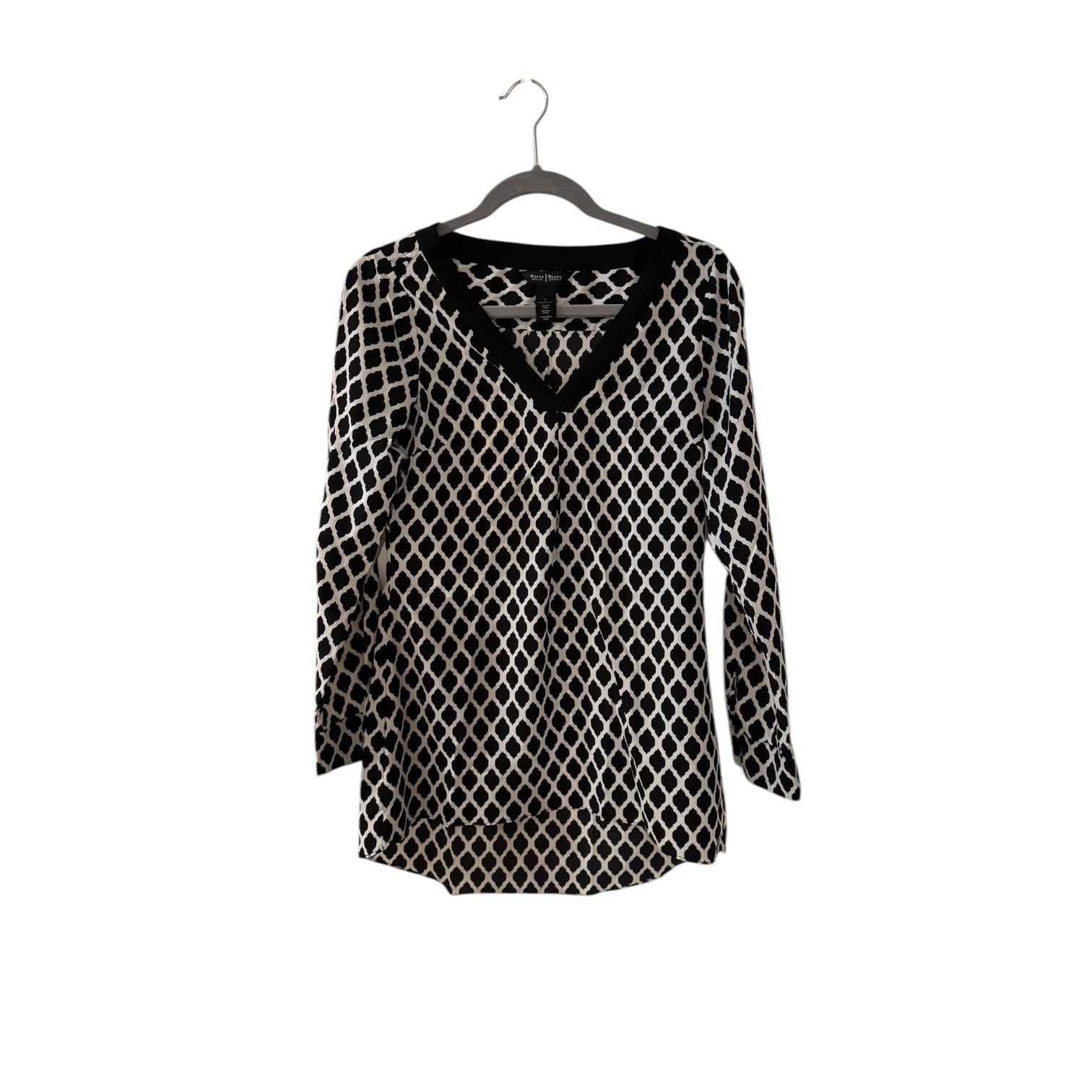 White House Black Market White House Black Market Tunic Lattice Work Pattern Size 2 Size XS / US 0-2 / IT 36-38 - 1 Thumbnail