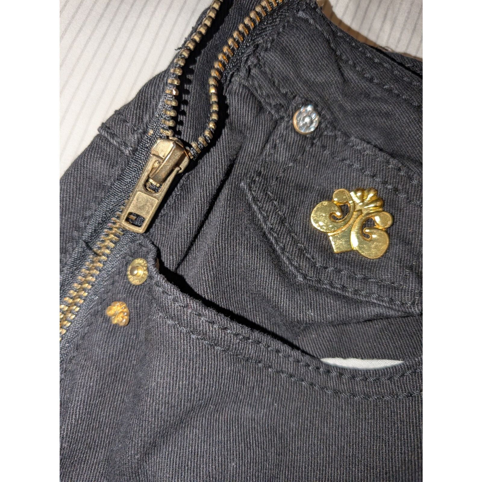 True Religion Women's House of Deréon Jeans Beyonce Size 18 Vintage Y2K Size 40" / US 18 - 4 Thumbnail