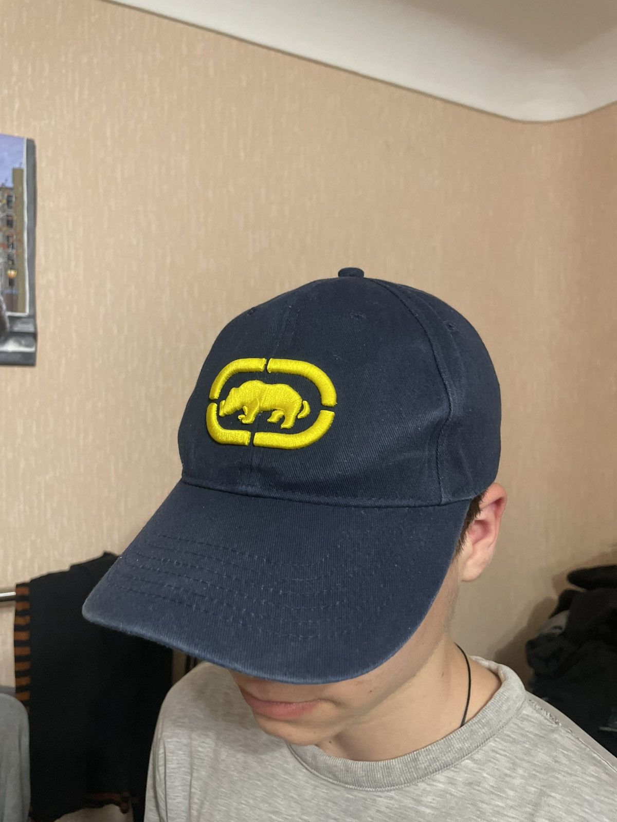 Ecko Unltd. × Vintage Vintage Ecko Unltd Blue Cap Size ONE SIZE - 1 Thumbnail