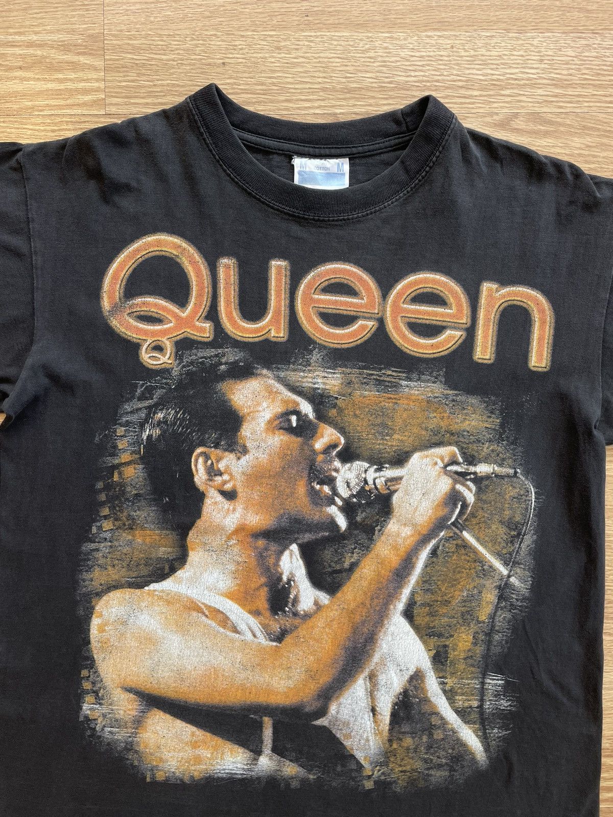 Band Tees × Vintage 90’s Queen Freddie Mercury shirt Size US M / EU 48-50 / 2 - 2 Thumbnail