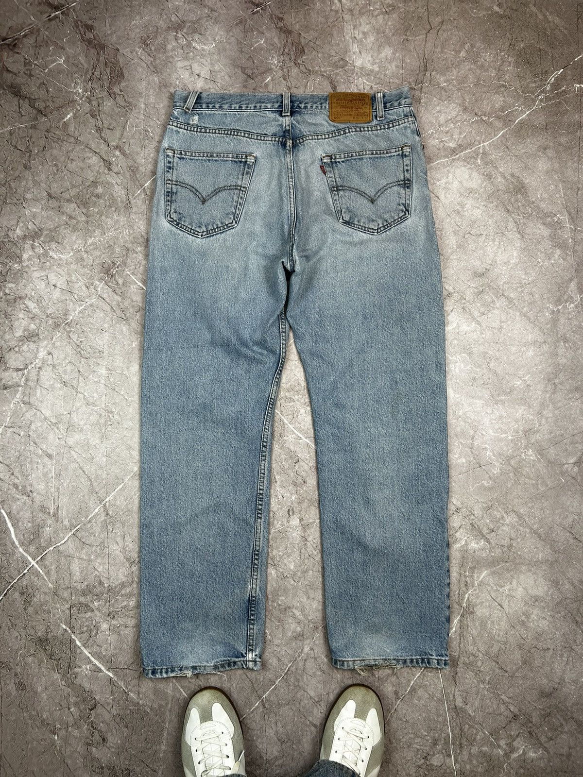 Levi's × Vintage Vintage Levis505 90s Distressed Size US 36 / EU 52 - 2 Thumbnail