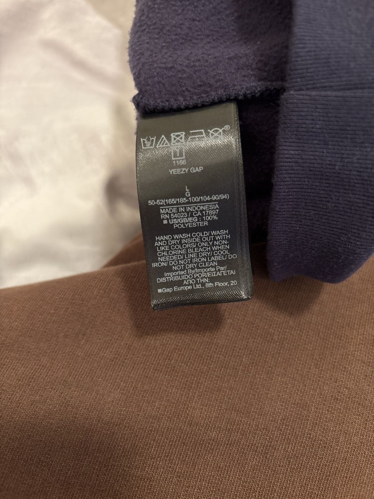 Gap × Yeezy Yeezy gap polar fleece padded hoodie Size US L / EU 52-54 / 3 - 4 Thumbnail