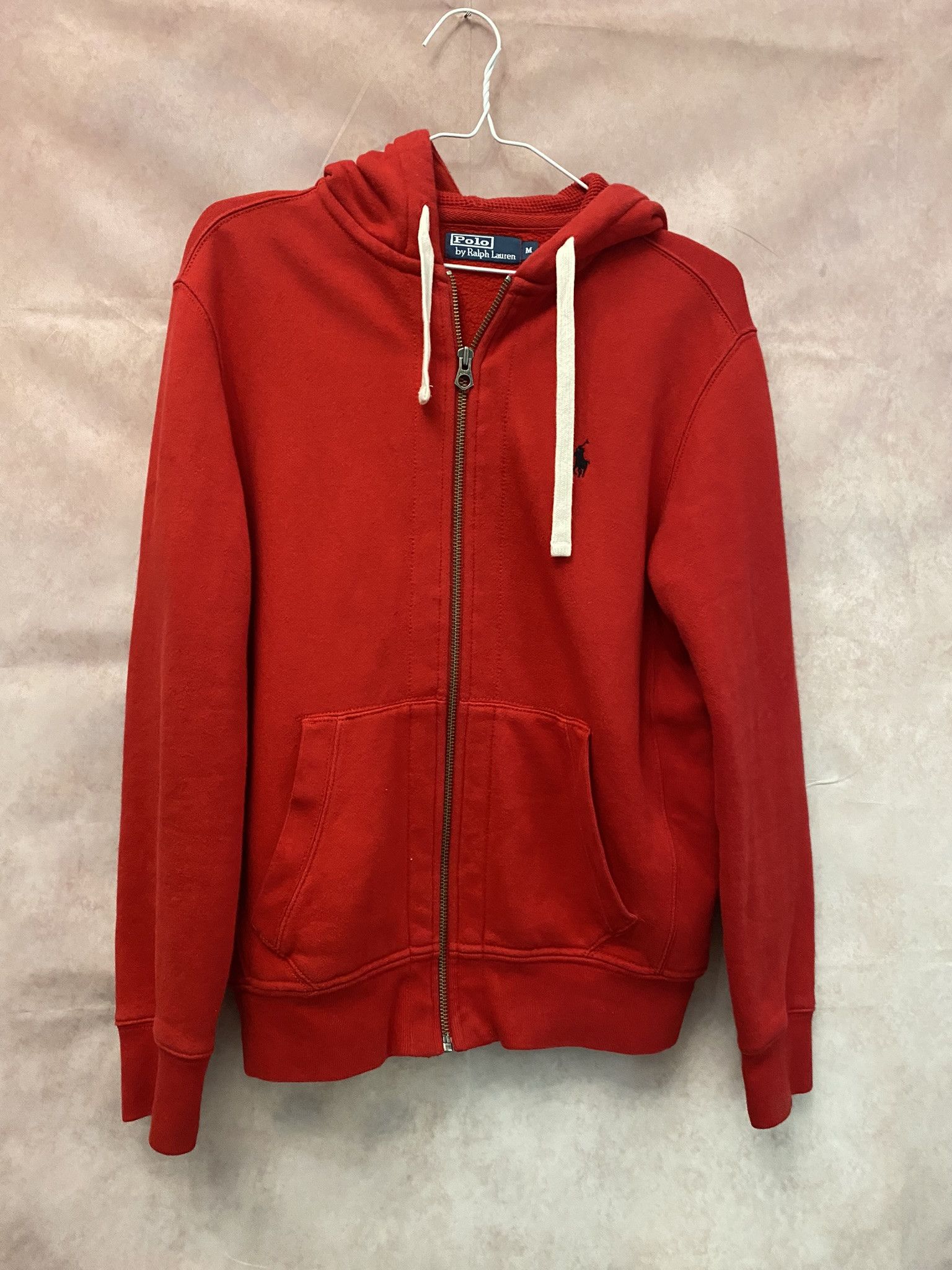 Designer × Polo Ralph Lauren Polo Ralph Lauren Men Fleece Hoodie Red - Size M Size US M / EU 48-50 / 2 - 2 Thumbnail
