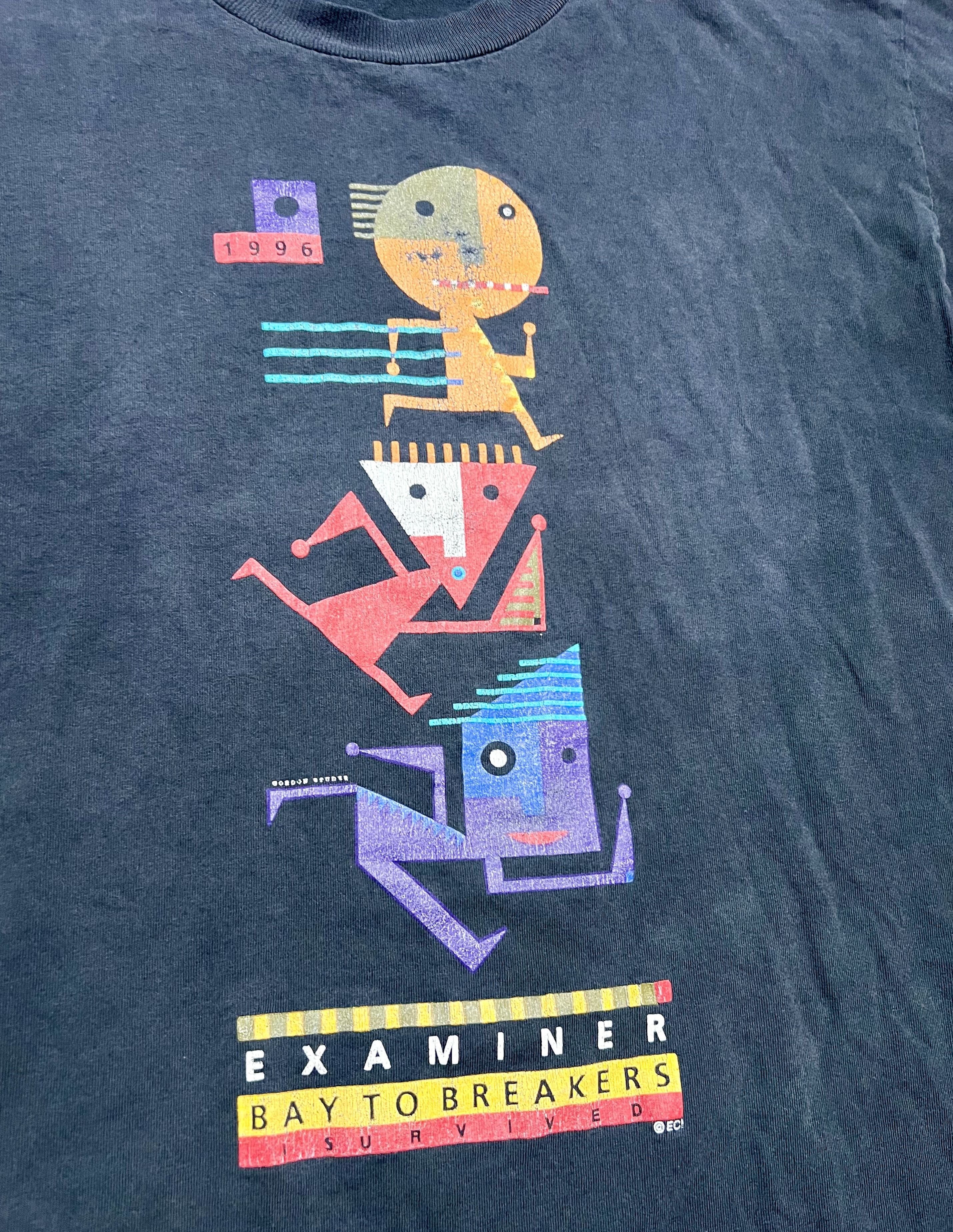Other 1996 San Francisco Examiner Bay to Breakers Vintage T-Shirt Size US L / EU 52-54 / 3 - 2 Thumbnail