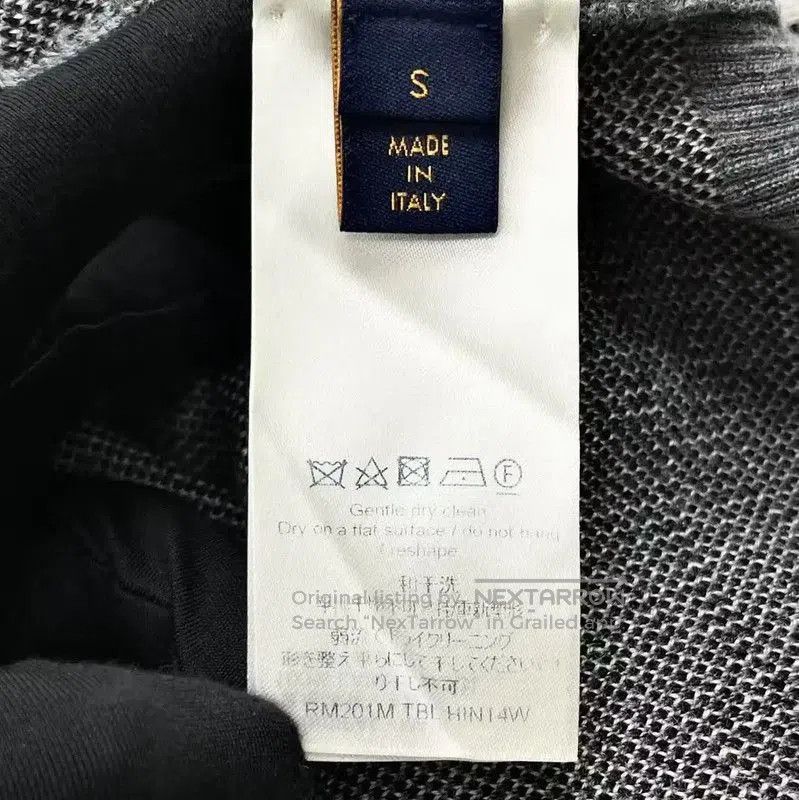 Other Louis Vuitton Gray Wool Blend Logo Knit Sweater . Size S / US 4 / IT 40 - 4 Thumbnail
