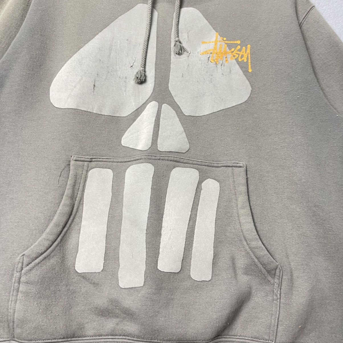 Stussy Stüssy Skull Face Pullover Hoodie Medium Size US M / EU 48-50 / 2 - 6 Thumbnail