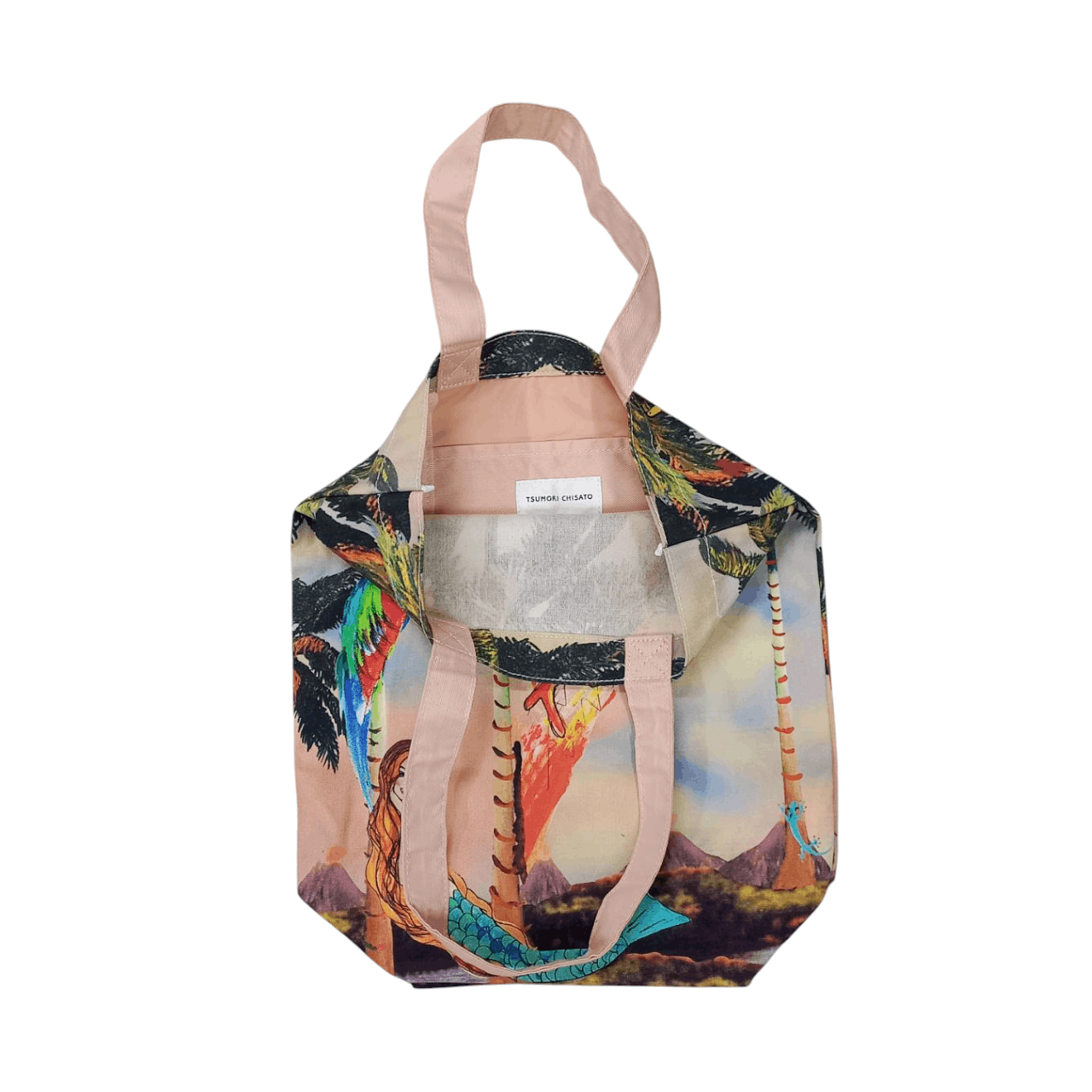 Tsumori Chisato Tsumori Chisato TC Mermaid Island Canvas Tote Bag Size ONE SIZE - 7 Thumbnail