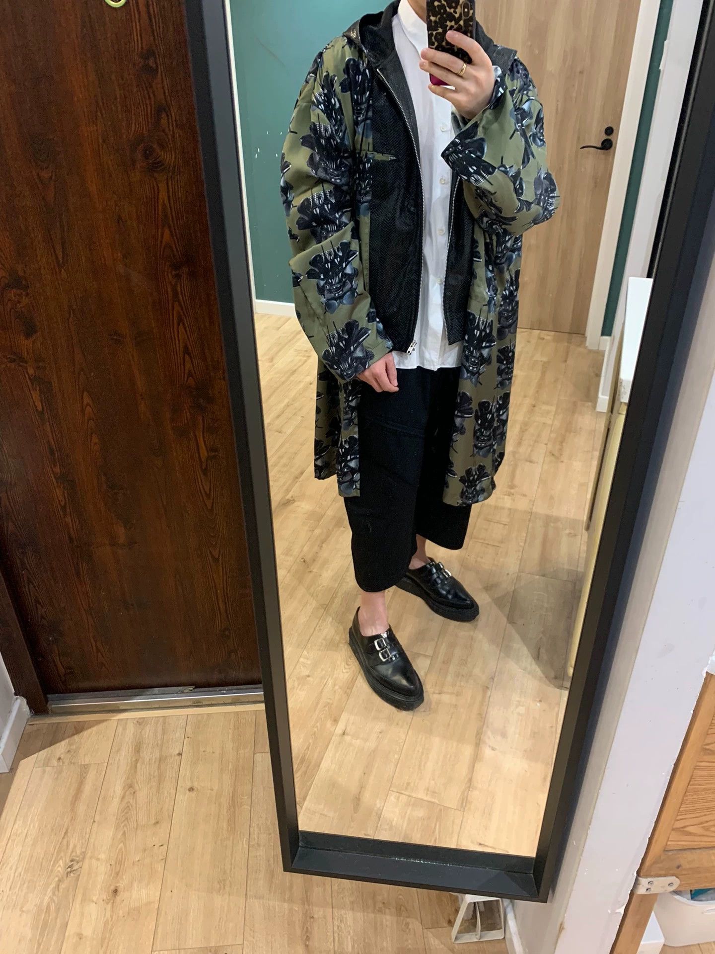 Cdg Homme Plus 2021 Fw Panelled Print Jacket M, Men's — image 4 of 6