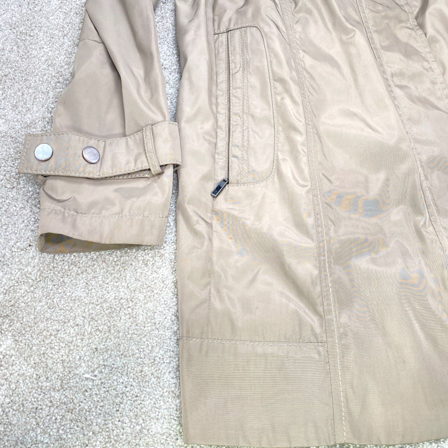 Orvis Orvis Rain Jacket Women’s L Stone Pockets Packable Hood Drawstring Jacket Size L / US 10 / IT 46 - 2 Thumbnail