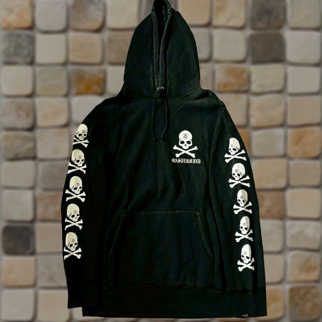 Stussy x mastermind JAPAN パーカー XL Mastermind Japan × Stussy Mastermind Japan x Stussy Hoodie | Grailed
