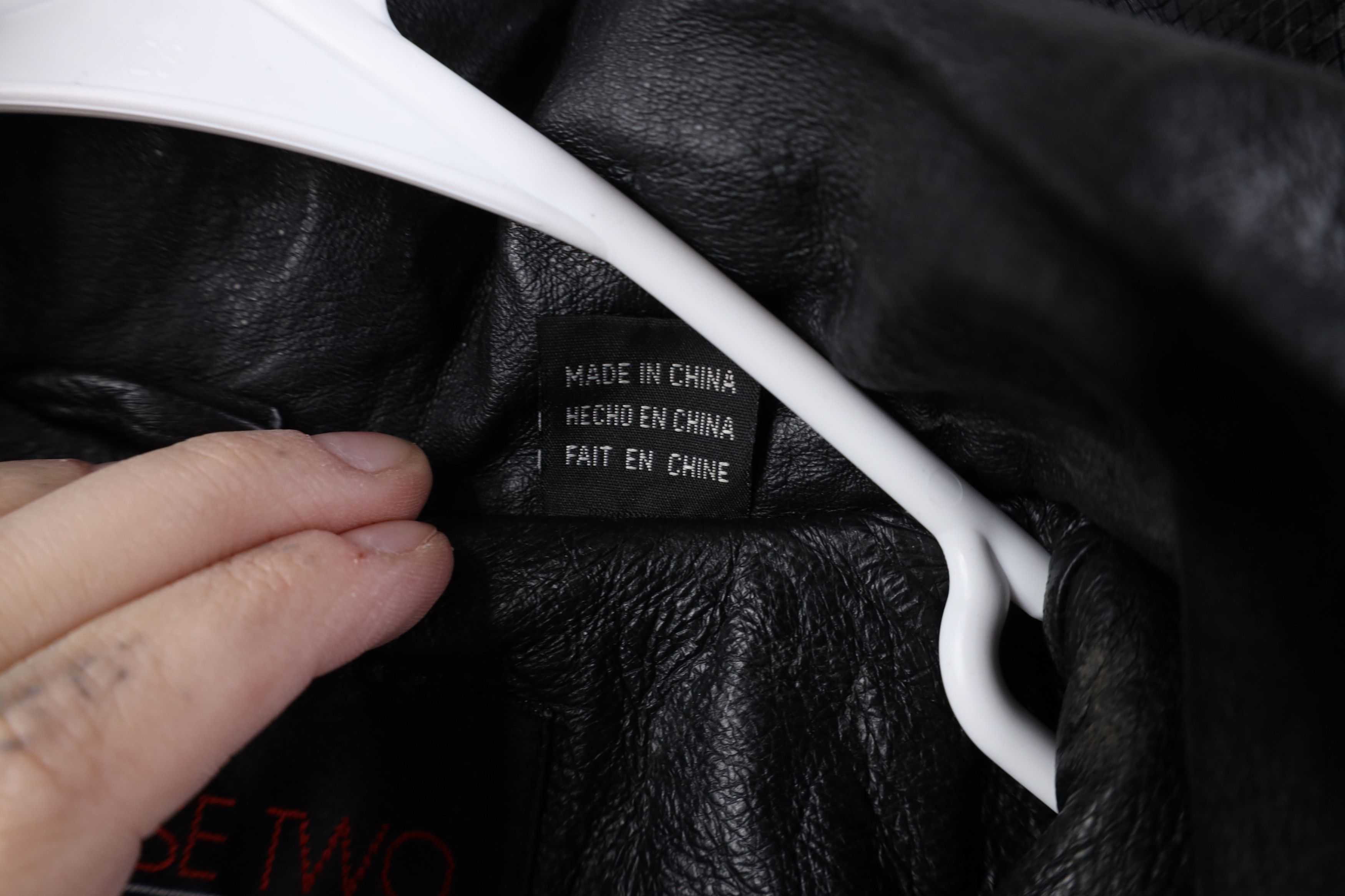 Vintage Vintage 90s Streetwear Hooded Leather Duster Jacket Black Size L / US 10 / IT 46 - 10 Thumbnail