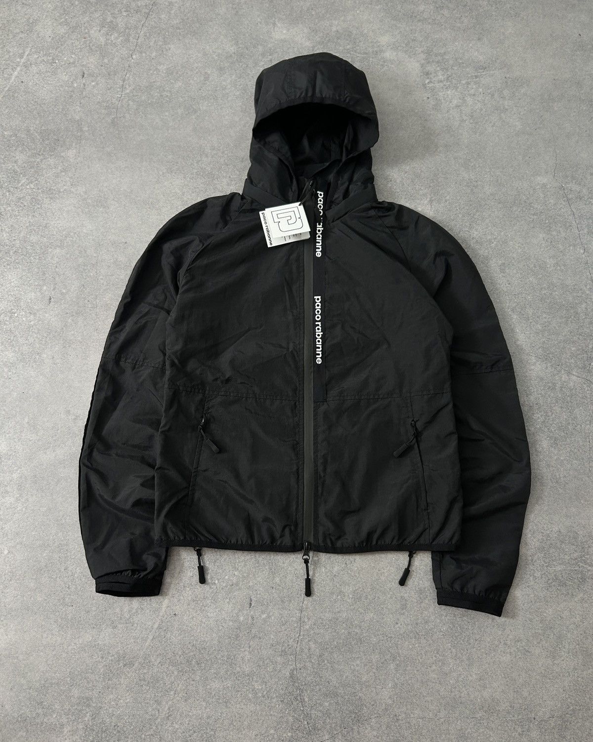 Paco Rabanne Paco Rabanne Nylons wind breaker black women’s size M Size M / US 6-8 / IT 42-44 - 1 Thumbnail