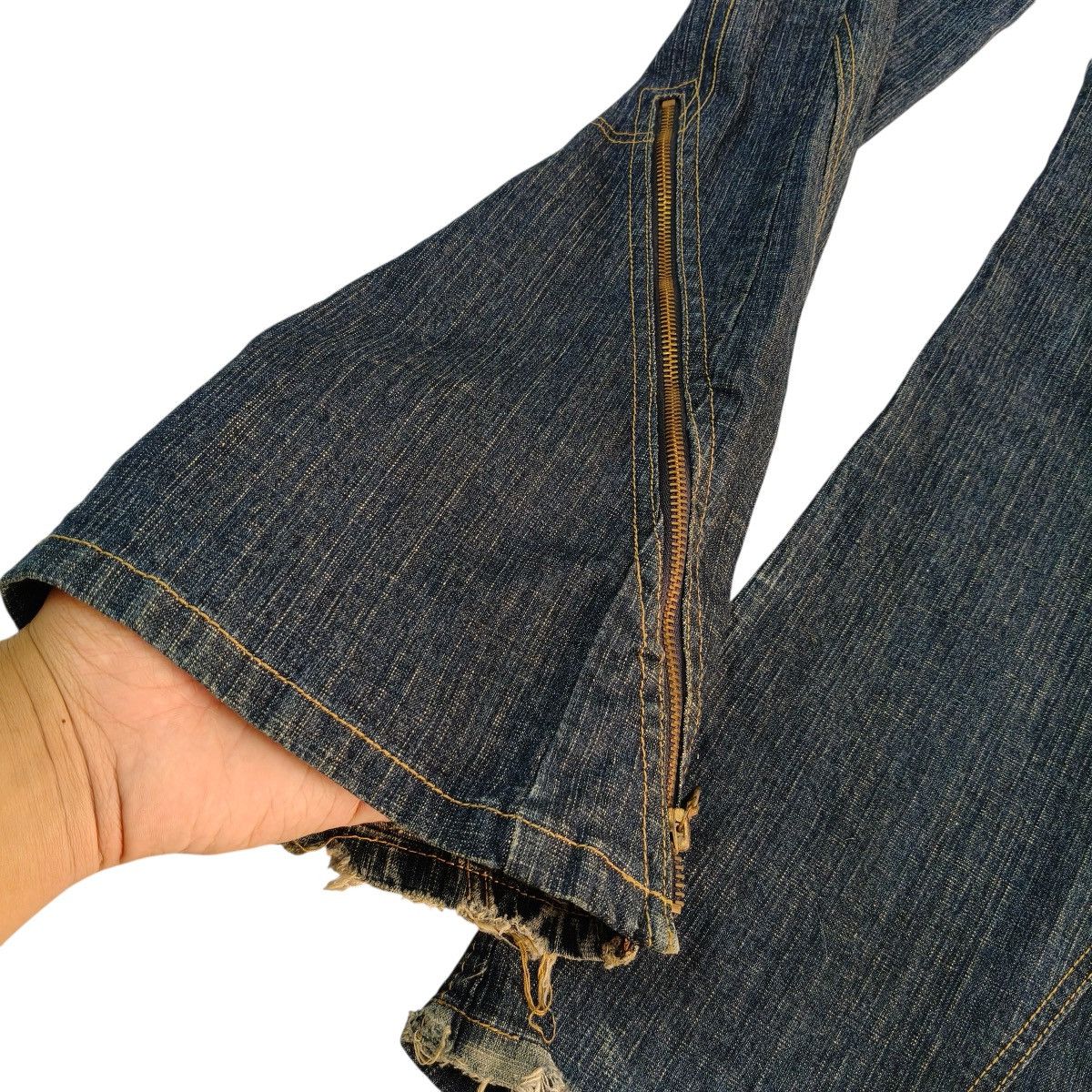 Pepe Jeans Vintage Y2K Pepe Jeans Dark Wash Zipper Pocket Denim Size US 30 / EU 46 - 11 Thumbnail