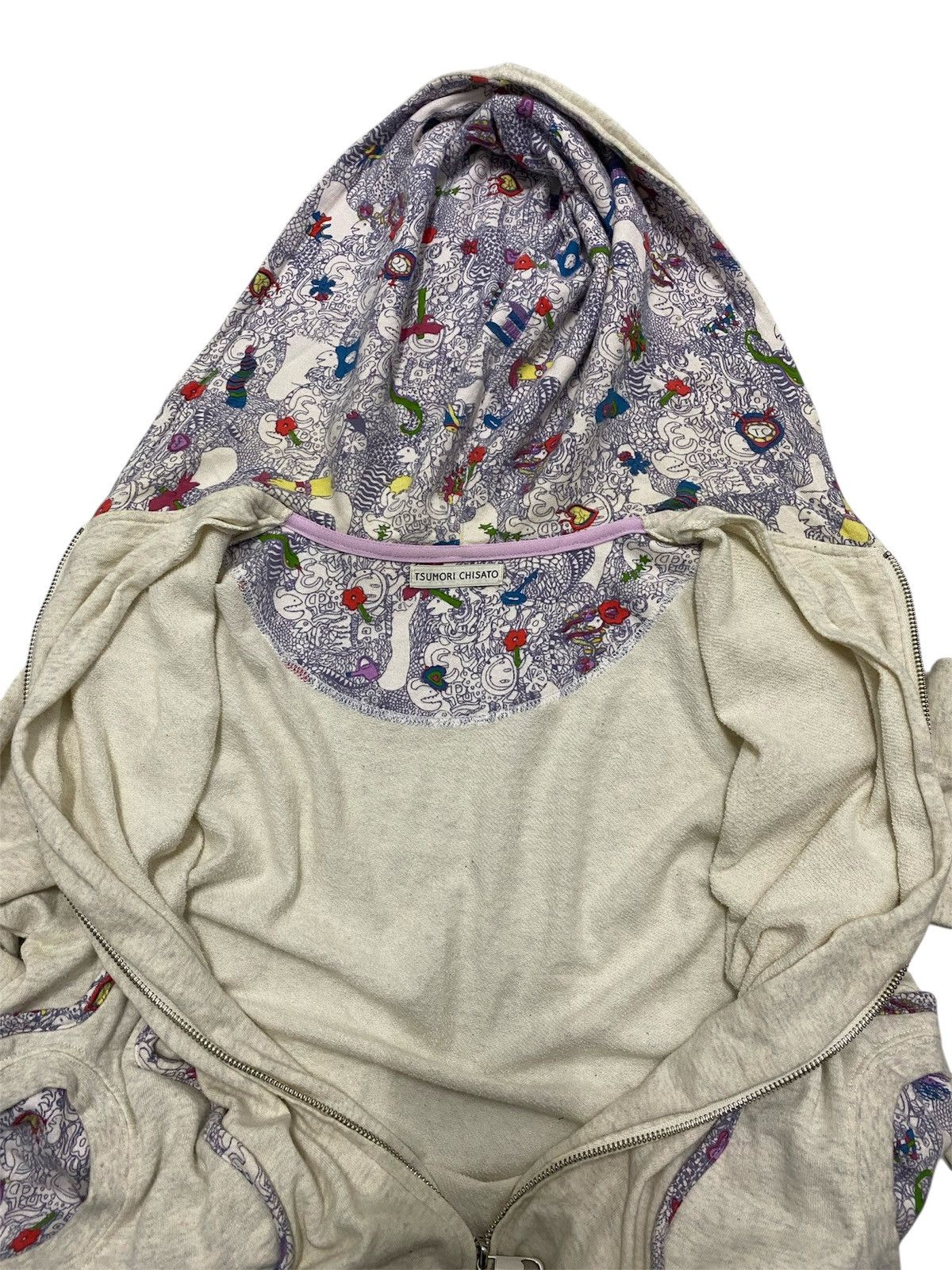 Issey Miyake Tsumori Chisato Zipper Hoodie Size M / US 6-8 / IT 42-44 - 7 Thumbnail