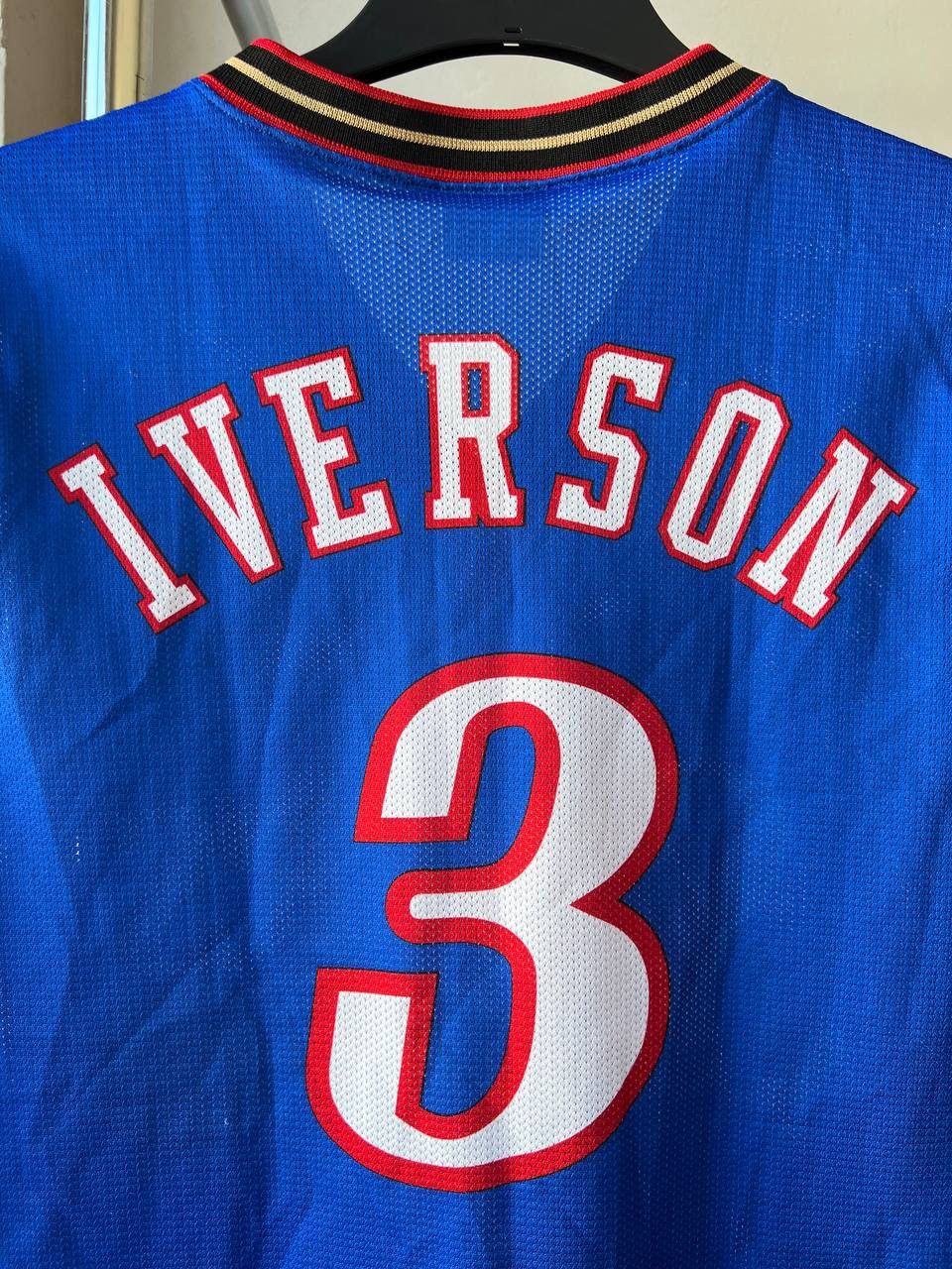 NBA VINTAGE PHILADELPHIA 76ERS #3 IVERSON BASKETBALL JERSEY SZ S Size US S / EU 44-46 / 1 - 11 Thumbnail