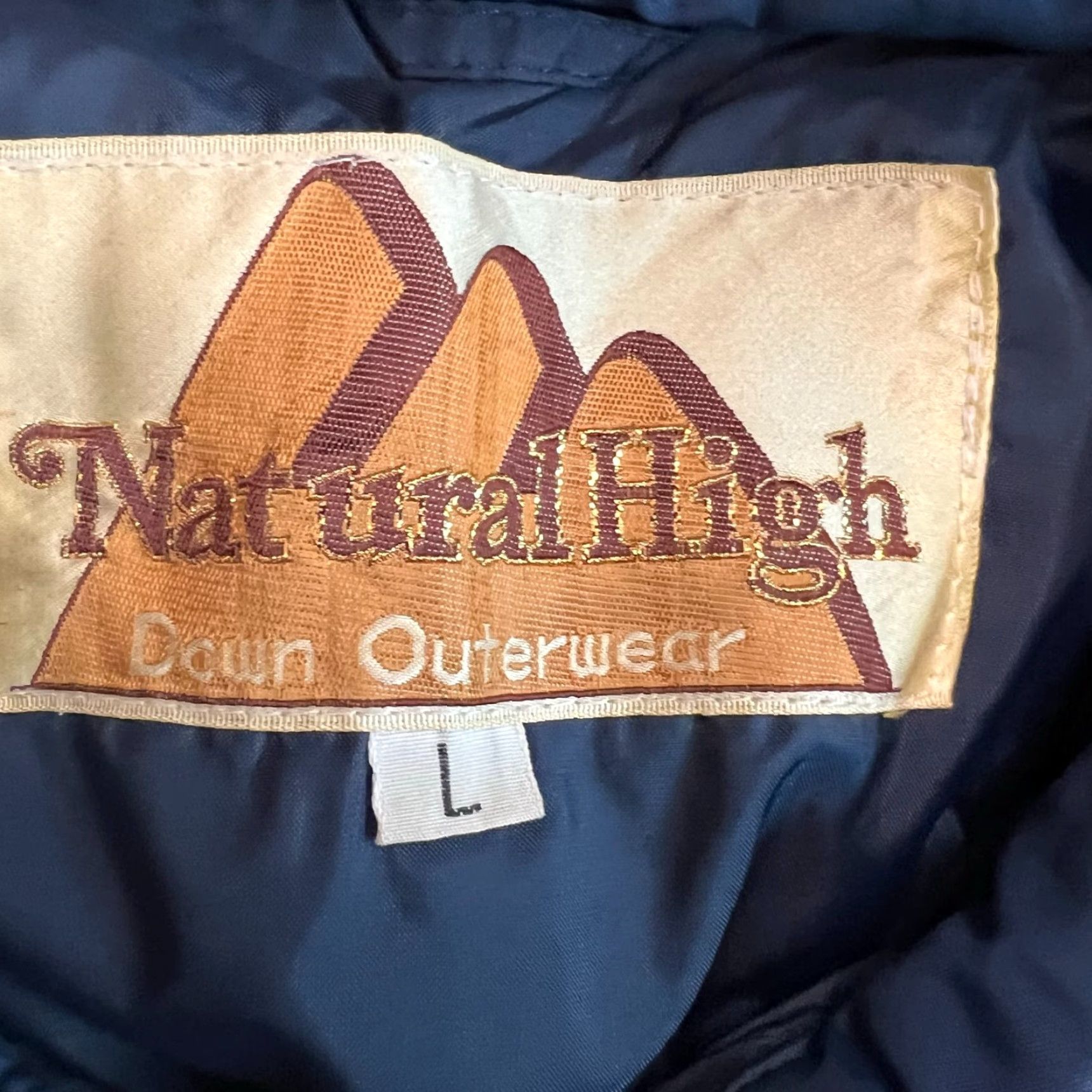Vintage NATURAL HIGH Down Puffer Vest Mens Size L Blue Size US L / EU 52-54 / 3 - 6 Thumbnail