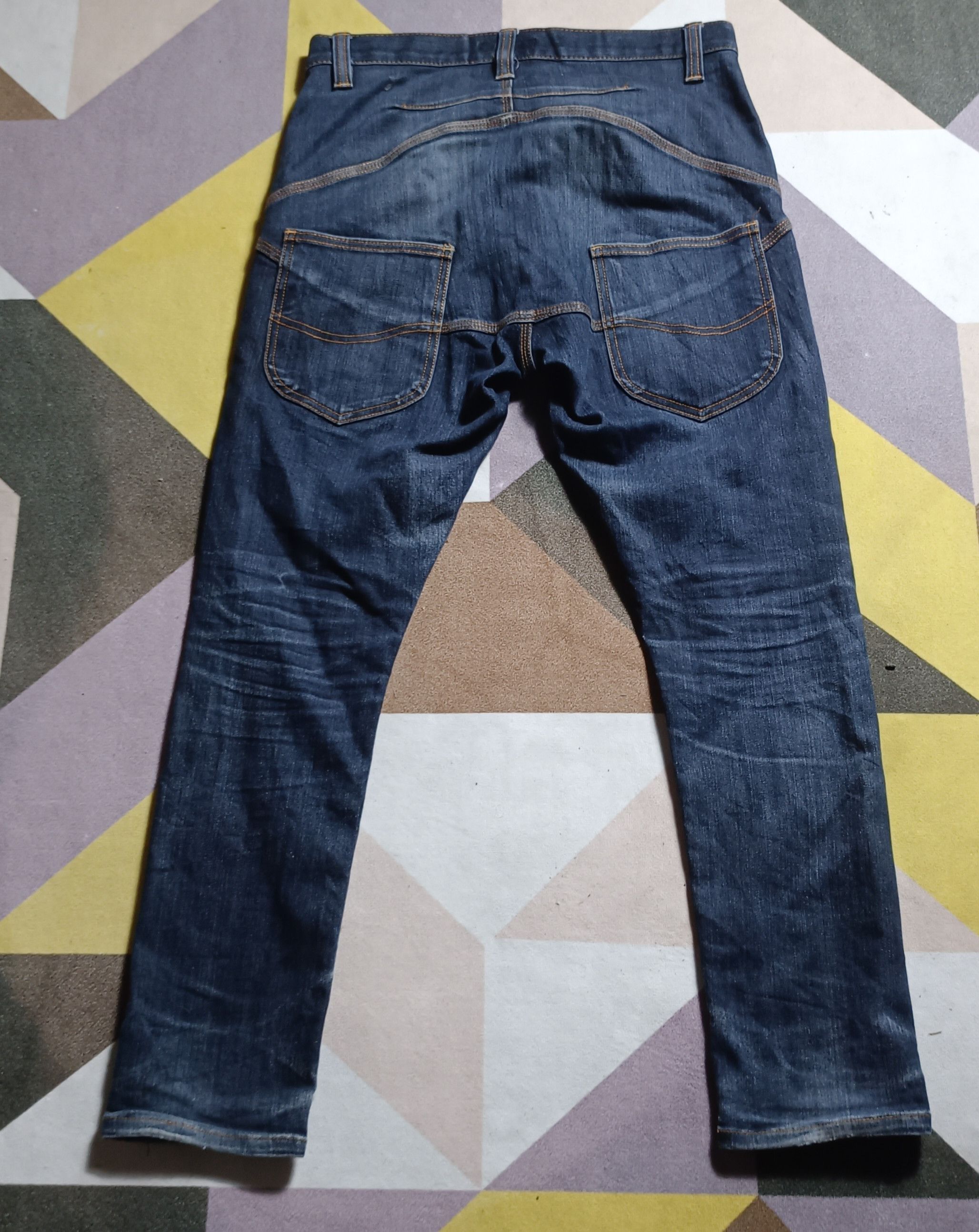 Japanese Brand Authentic Jean Dictator Transistor Travis Scott Style Size US 31 - 1 Thumbnail
