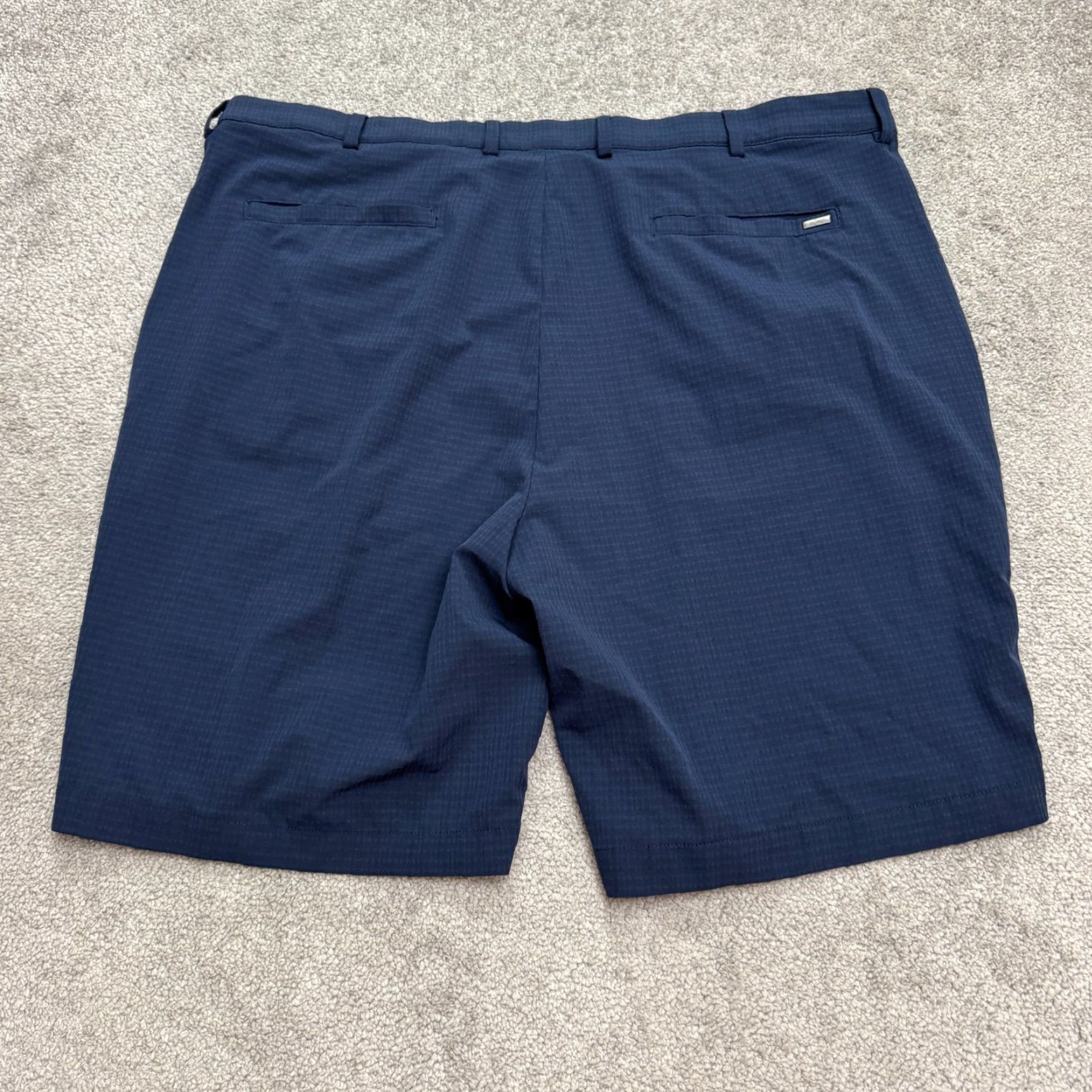 Vintage Greg Norman Performance Golf Shorts Mens 40 Navy Blue Flat Front Pockets Preppy Size US 40 / EU 56 - 2 Thumbnail