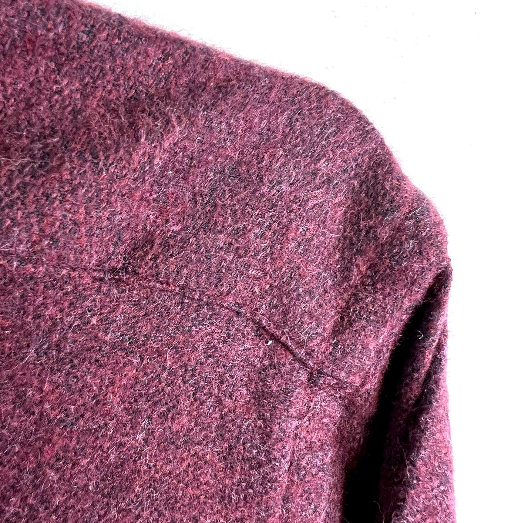 CLOT VINTAGE Cloth Men's Flannel Shirt Size 4XL Long Sleeve Button-Down Casual Fall Winter Spring Cotton Red Size US XXL / EU 58 / 5 - 2 Thumbnail