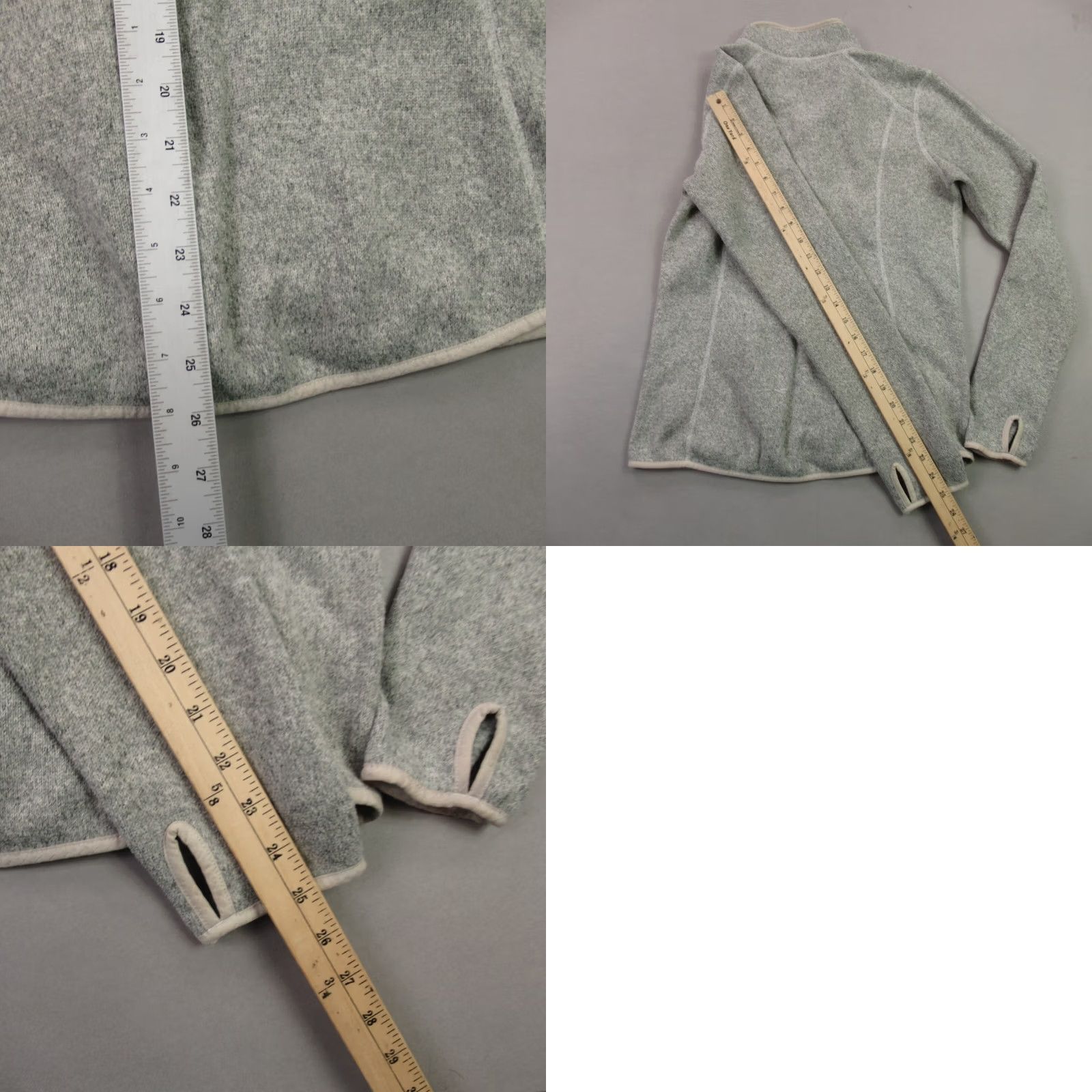 The North Face The North Face Jacket Womens Medium Full Zip Outdoors Gray Pockets Size M / US 6-8 / IT 42-44 - 8 Thumbnail